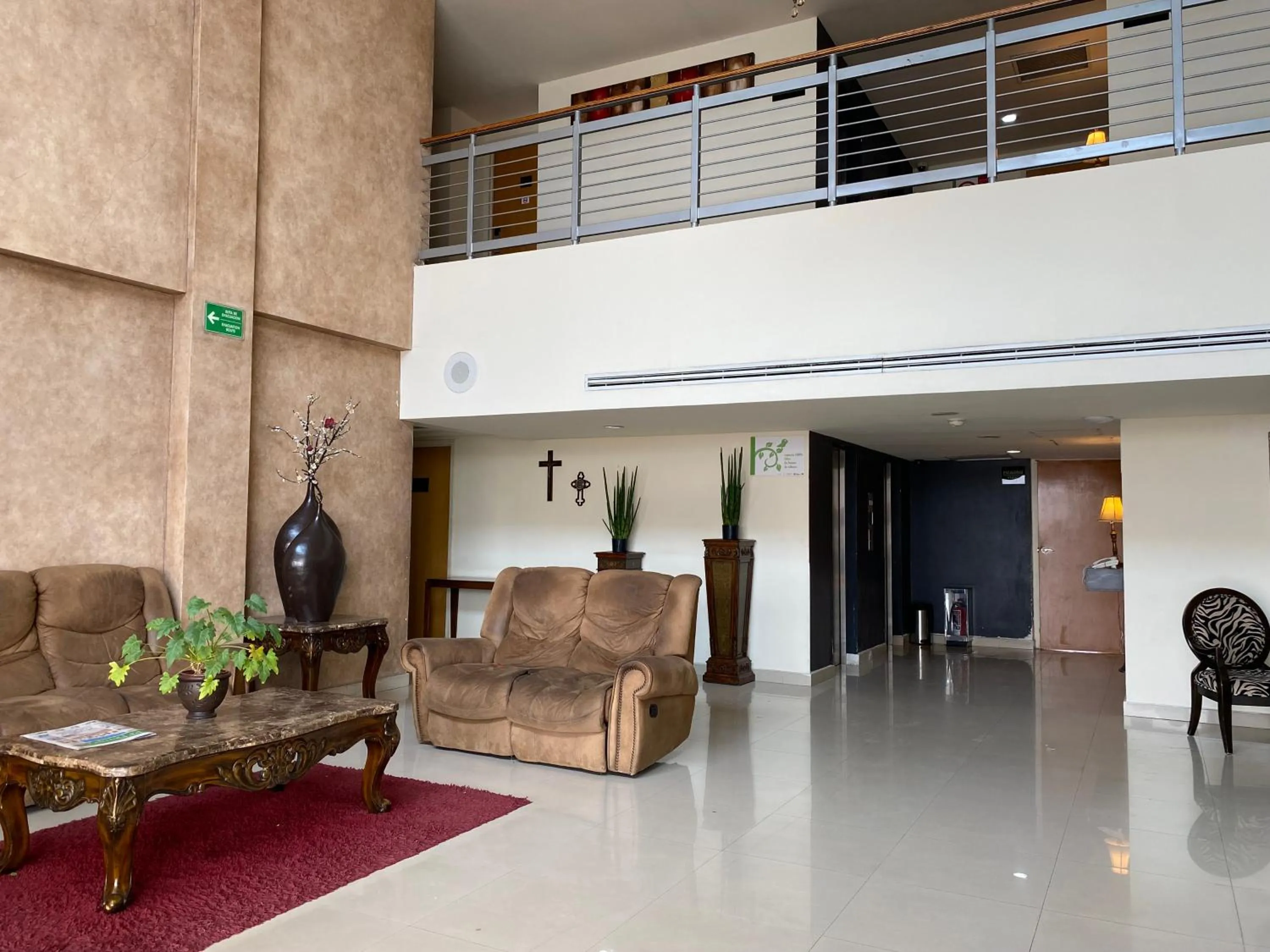 Living room in Los Herederos Hotel Piedras Negras