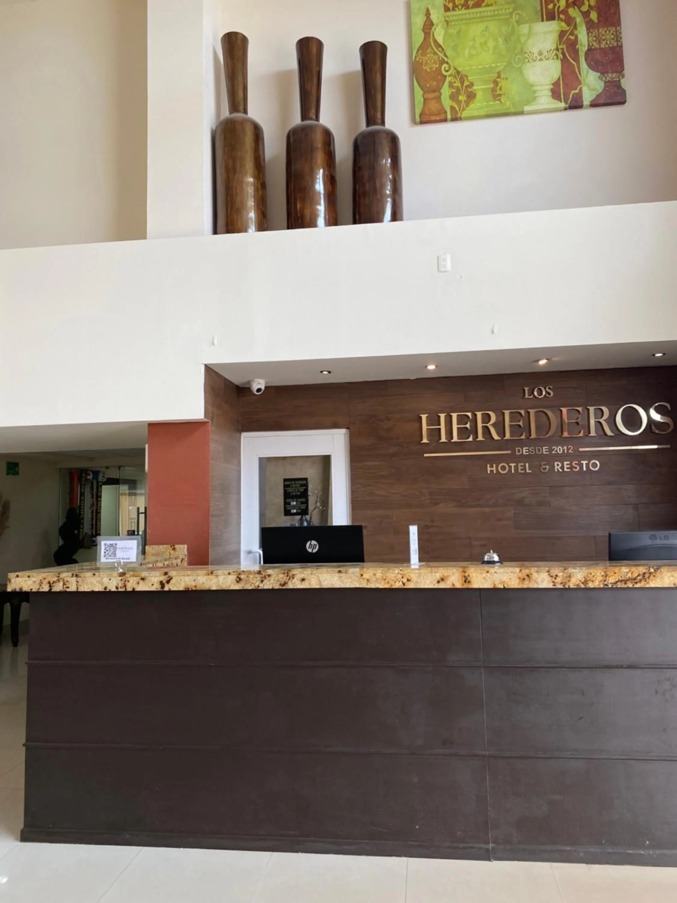Lobby or reception in Los Herederos Hotel Piedras Negras