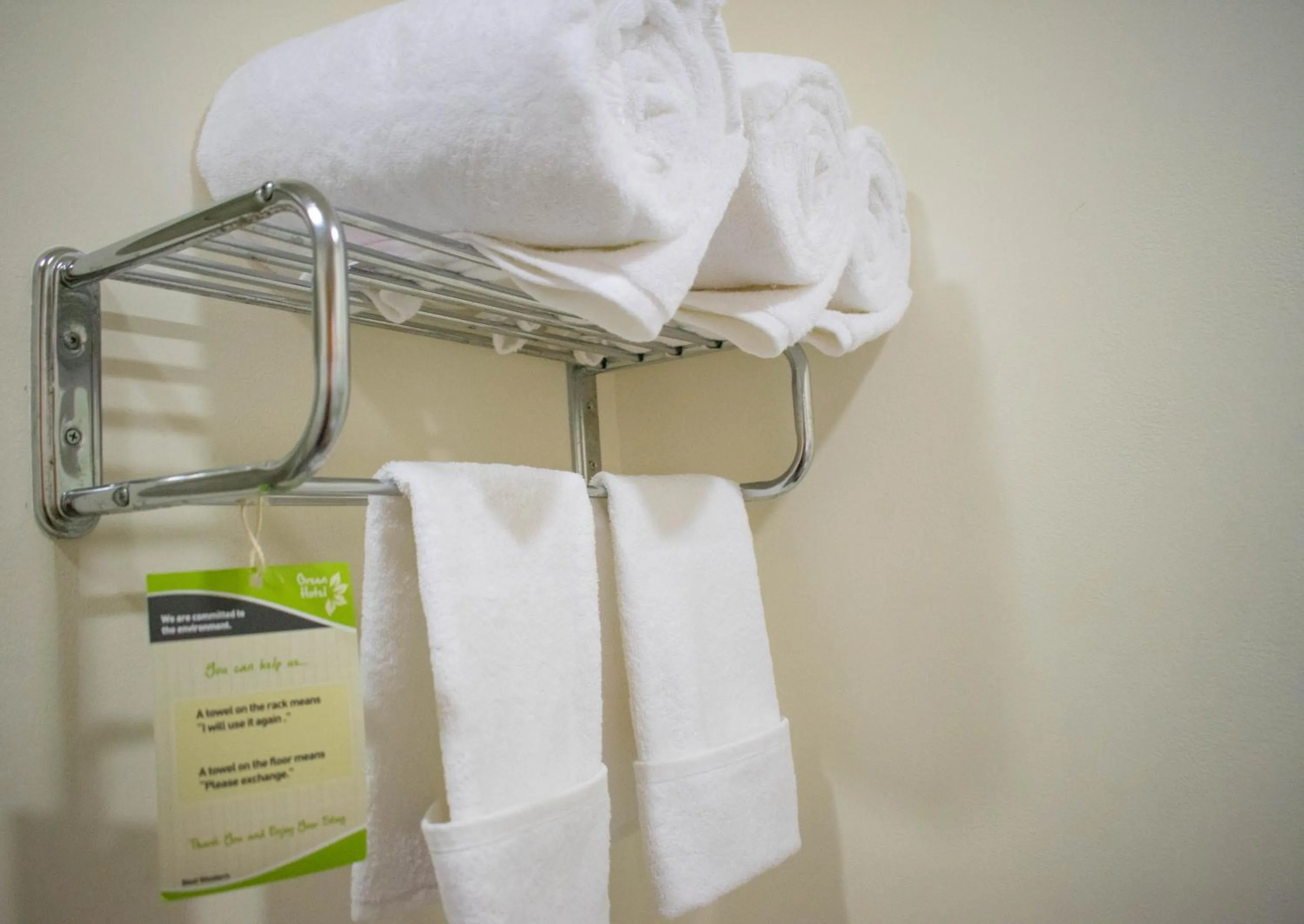 towels in Los Herederos Hotel Piedras Negras