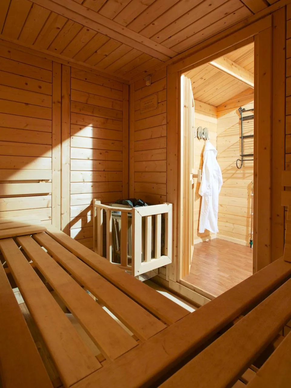 Sauna in Landgoed Stakenberg - Hotel & Bungalows