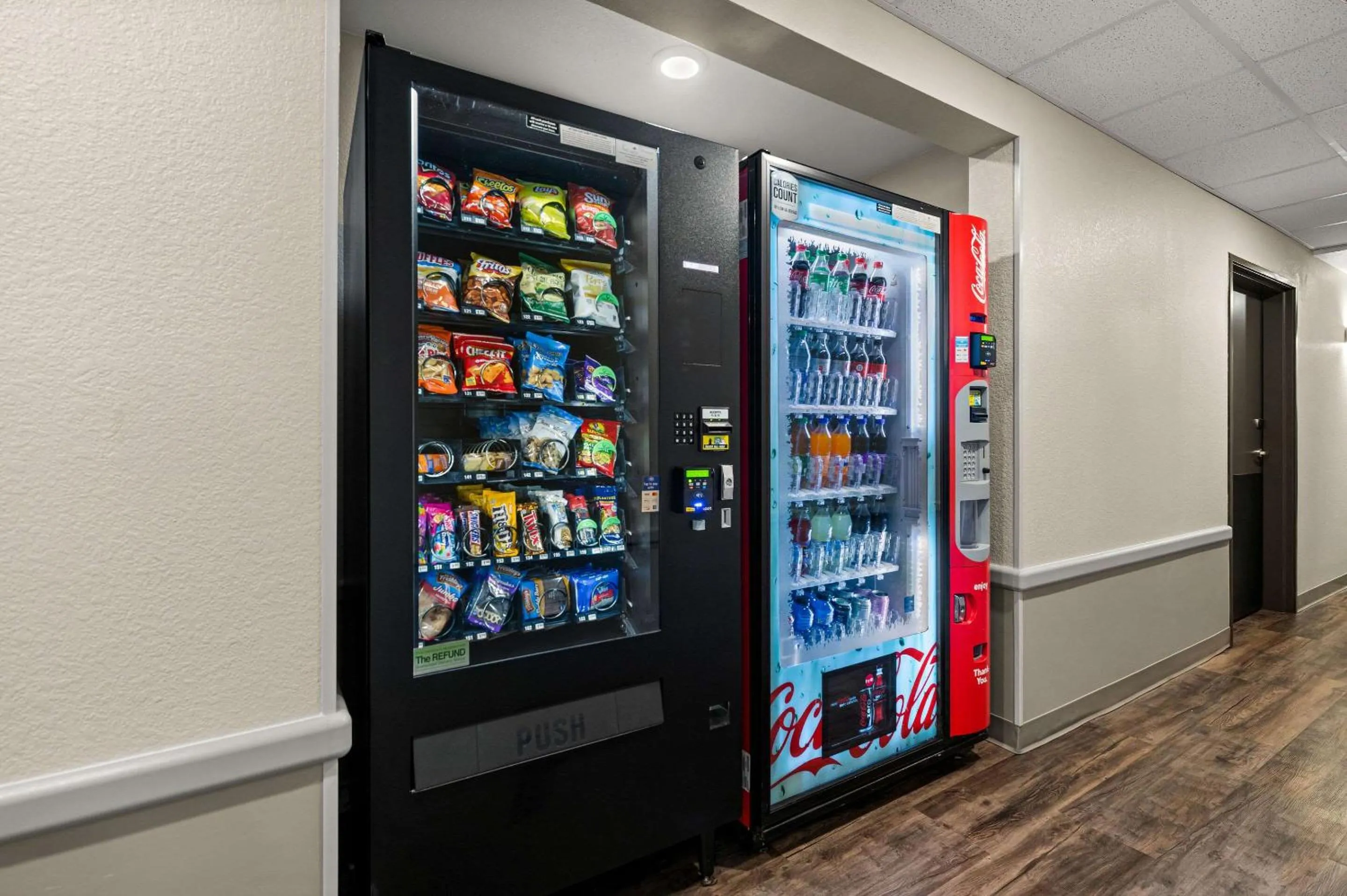 vending machine in WoodSpring Suites Yorktown Newport News