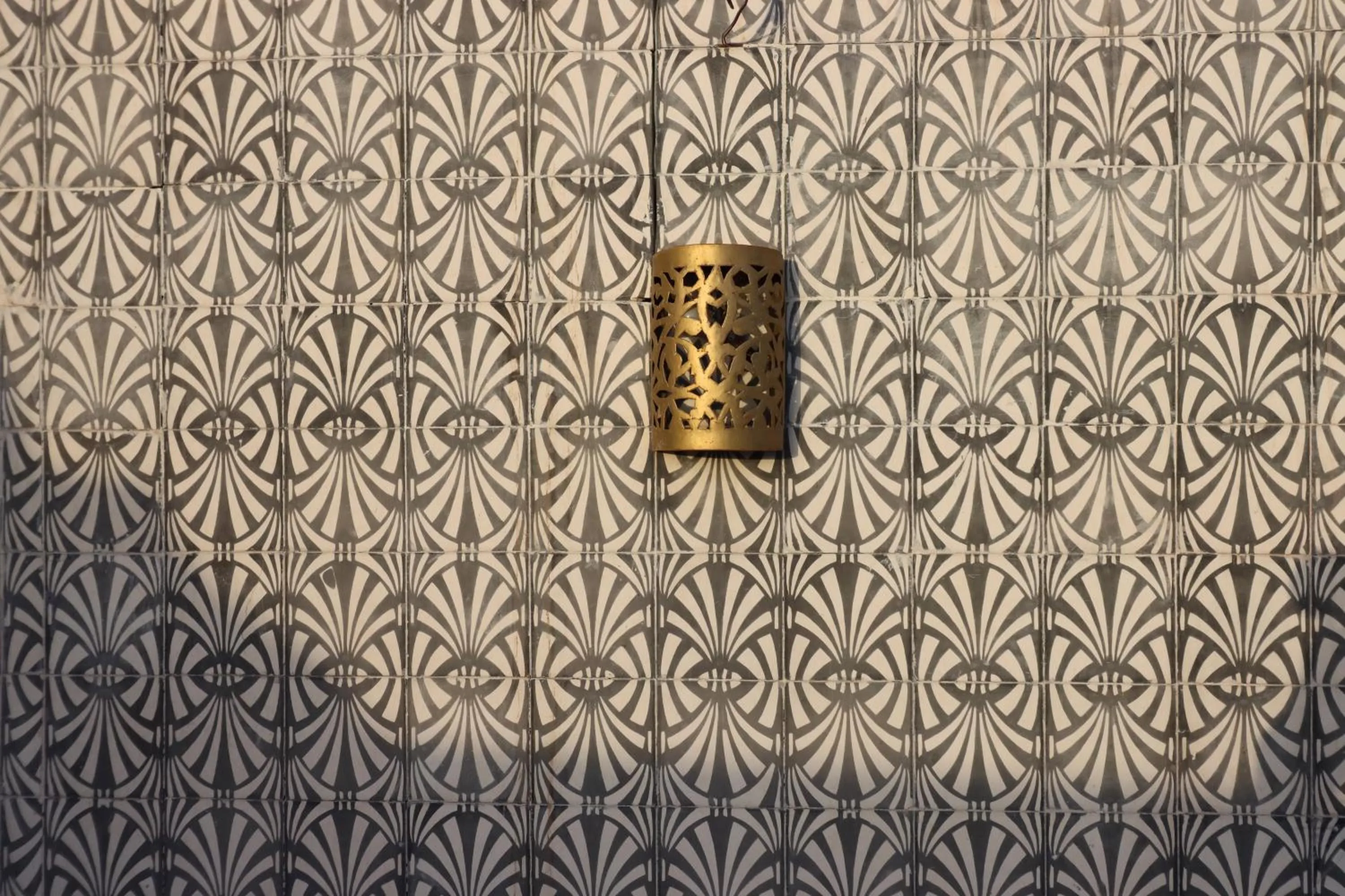 Decorative detail in Riad La Fayette Bed & Breakfast