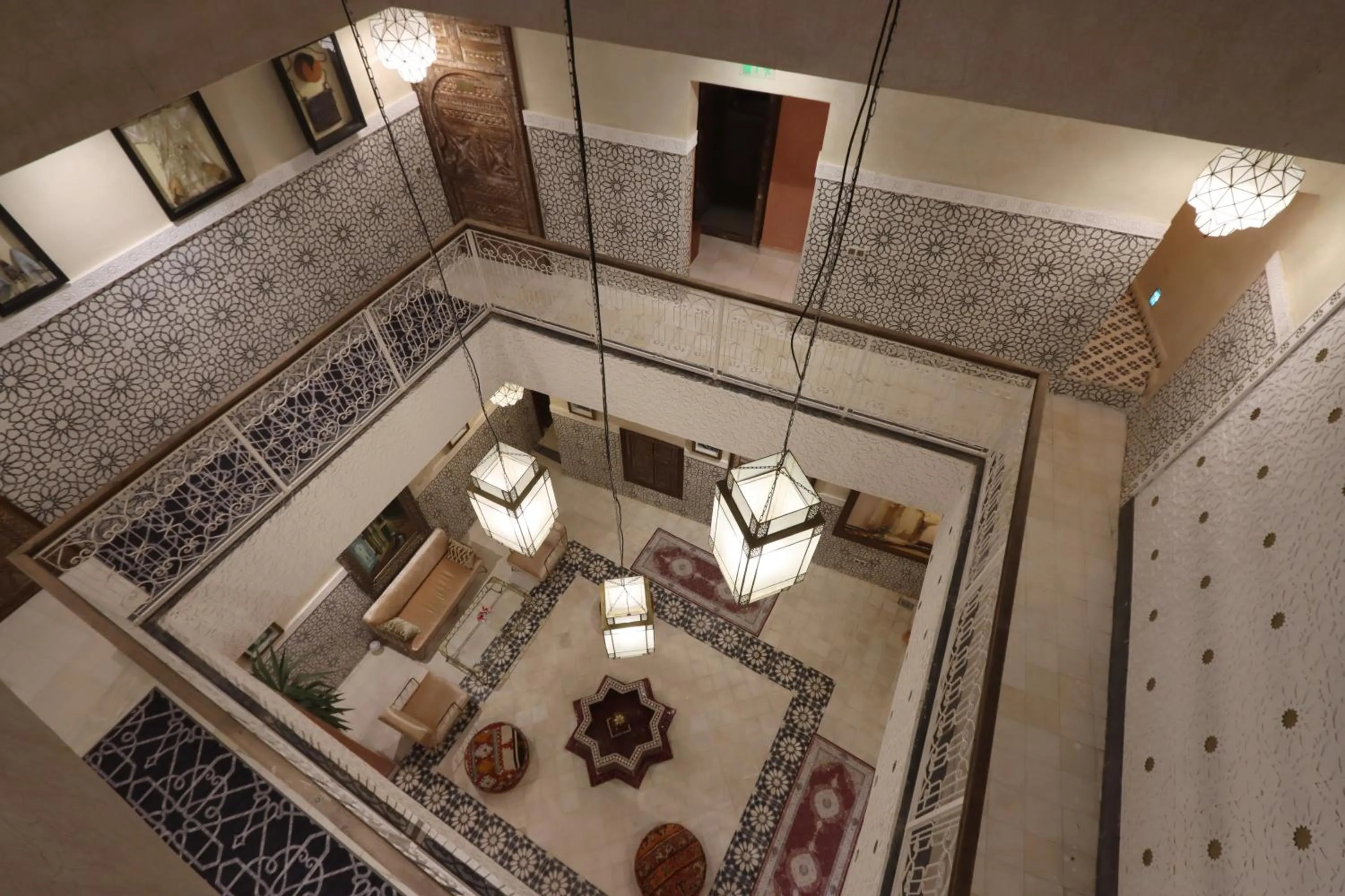 Living room in Riad La Fayette Bed & Breakfast