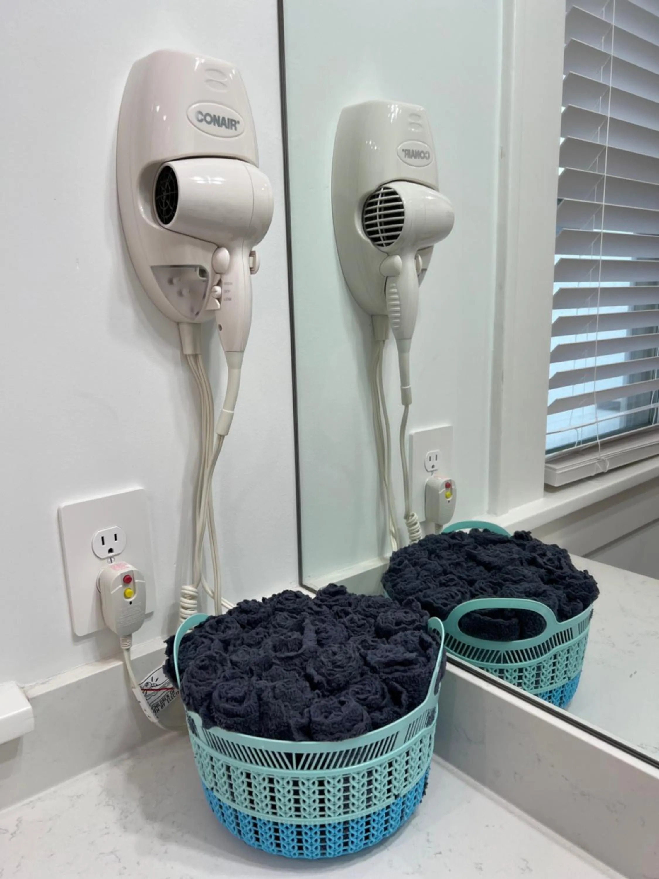 hair dryier in MyCrib Houston Hostel