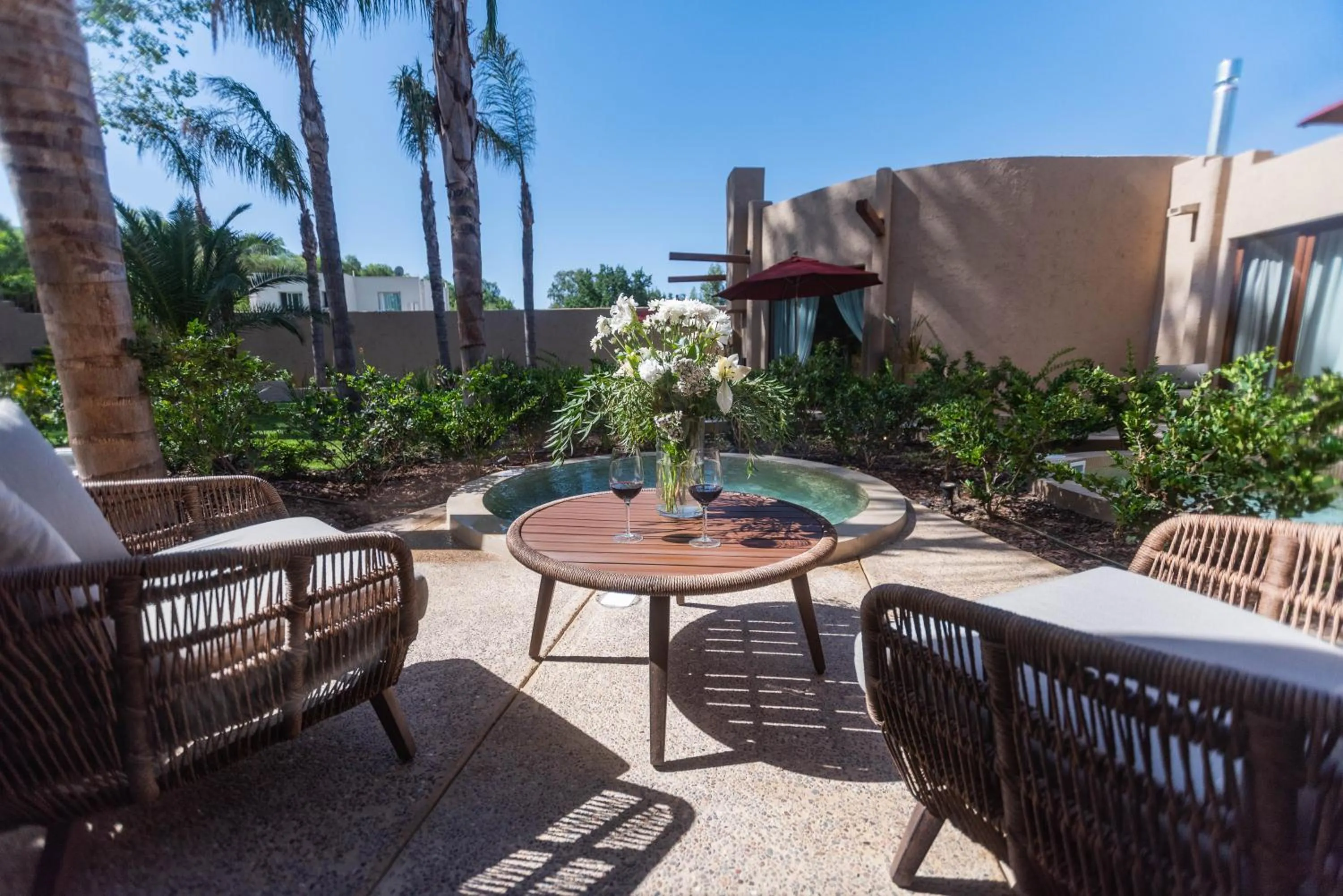 Patio in La Maria Hotel Boutique