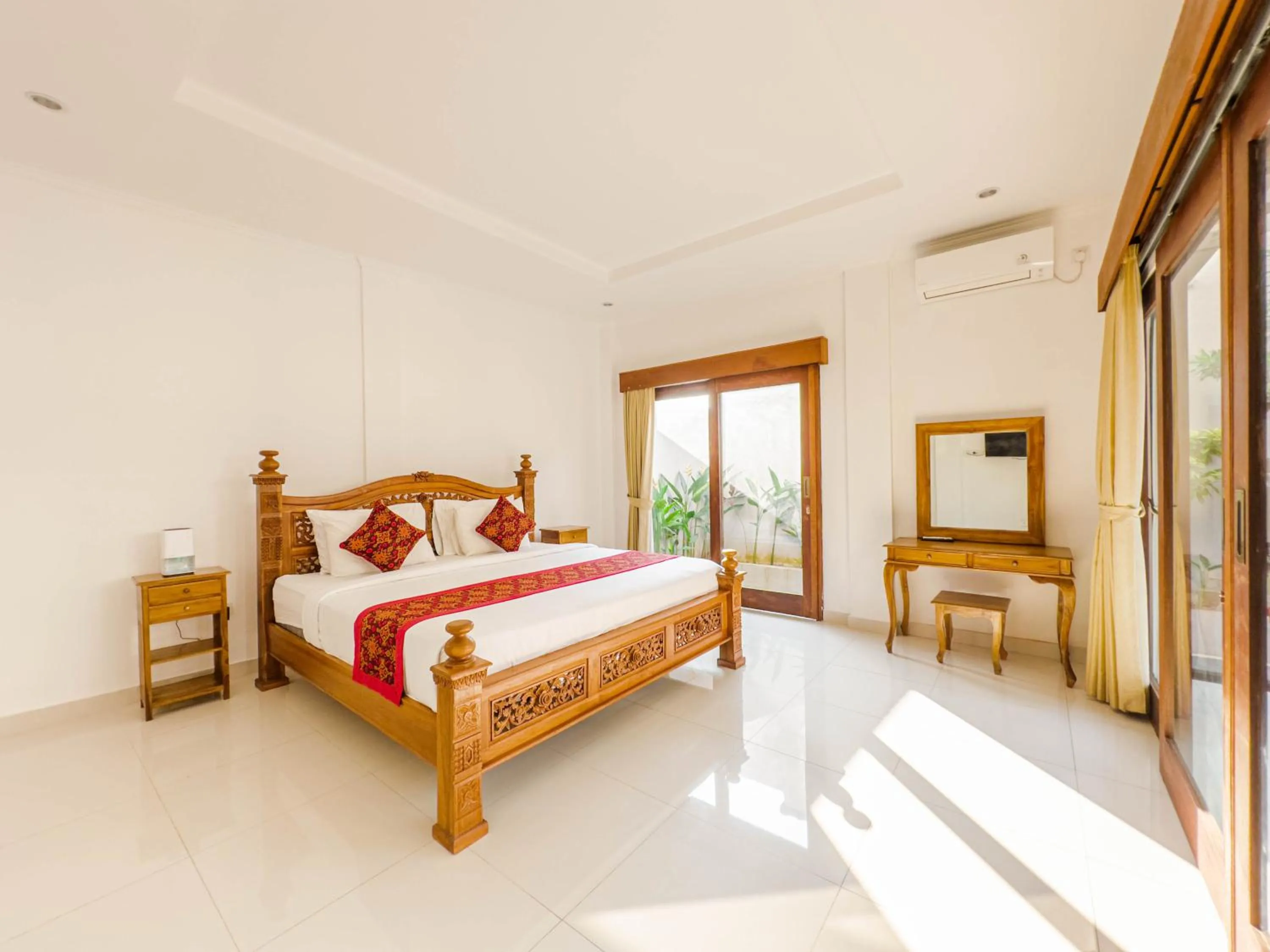 Bedroom, Bed in Moai House