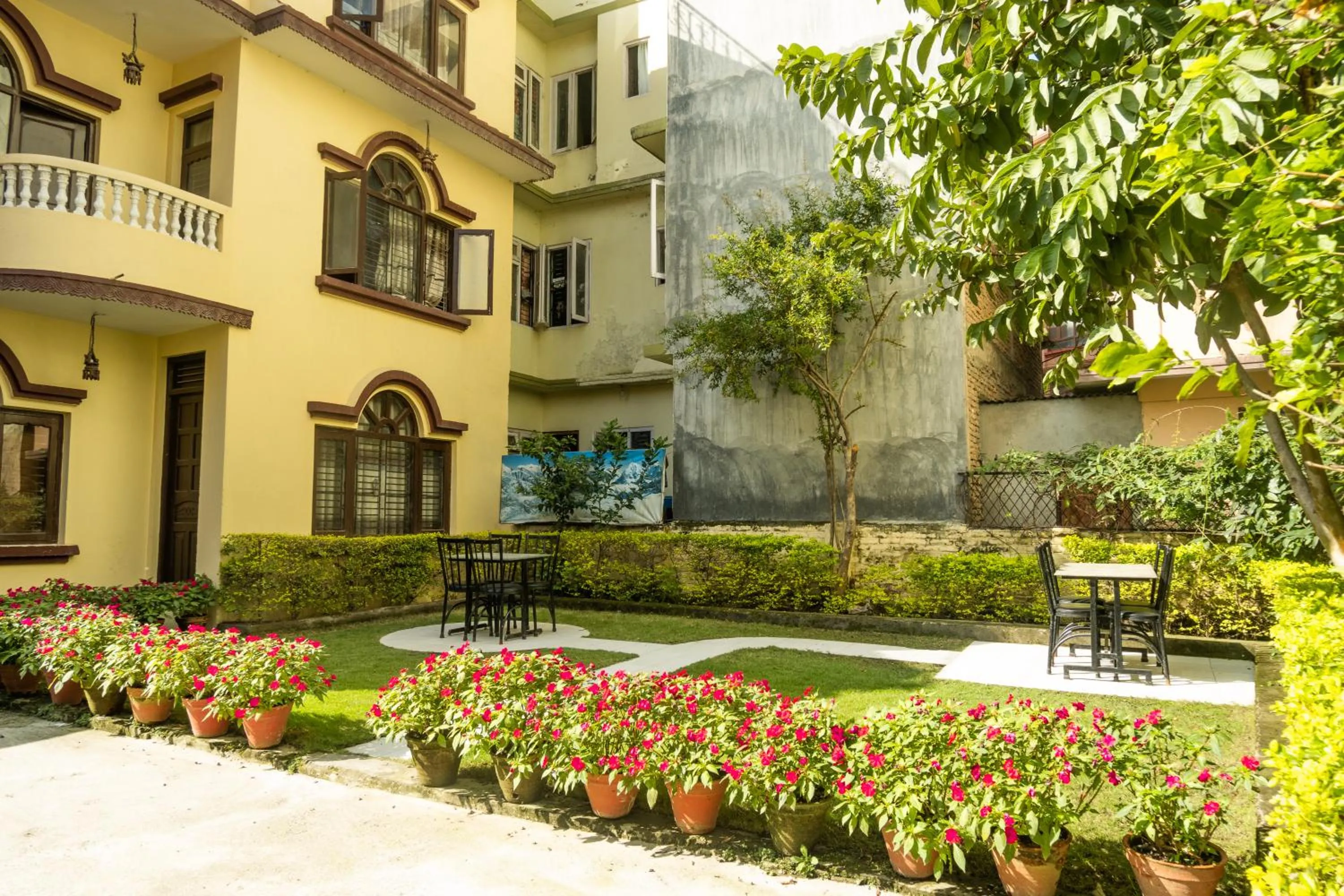 Property building in Kathmandu Peace Hotel