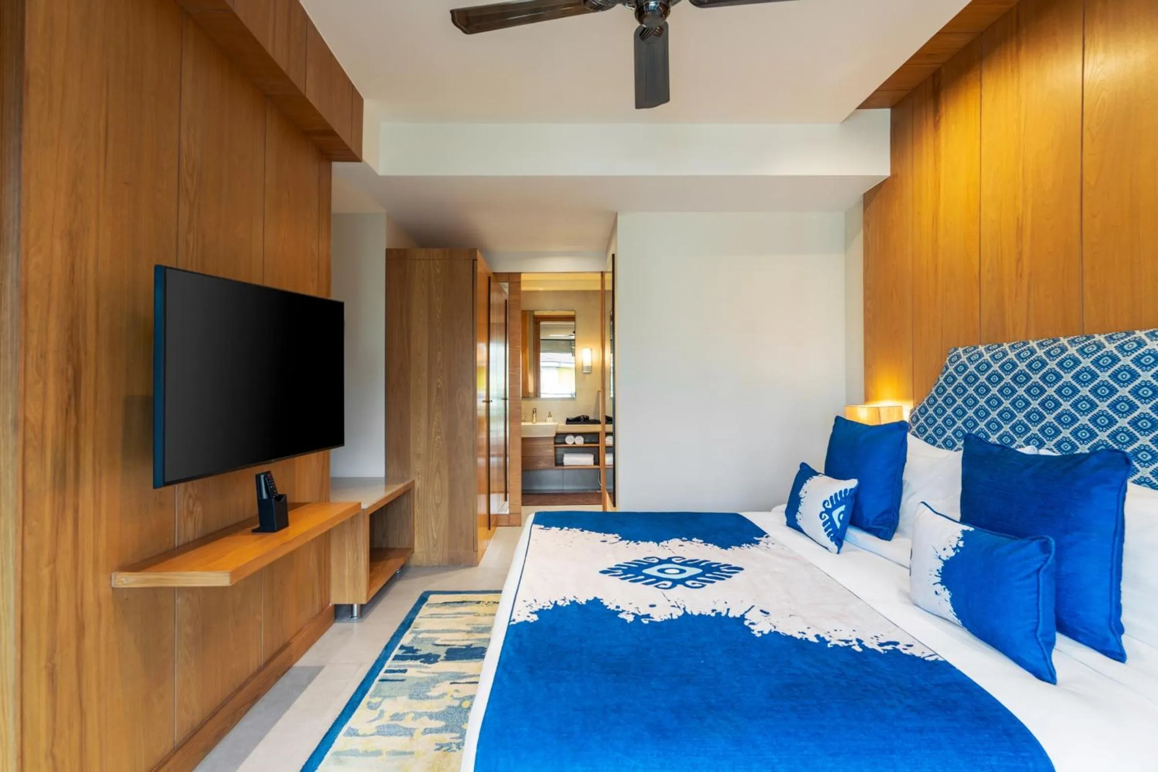 Bedroom, Bed in The Astor - All Suites Hotel Candolim Goa