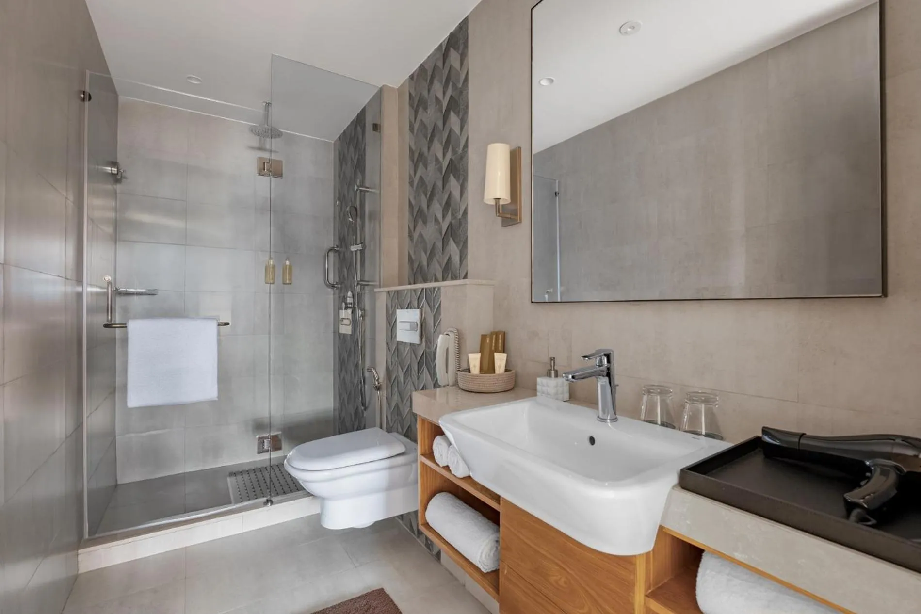 Bathroom in The Astor - All Suites Hotel Candolim Goa