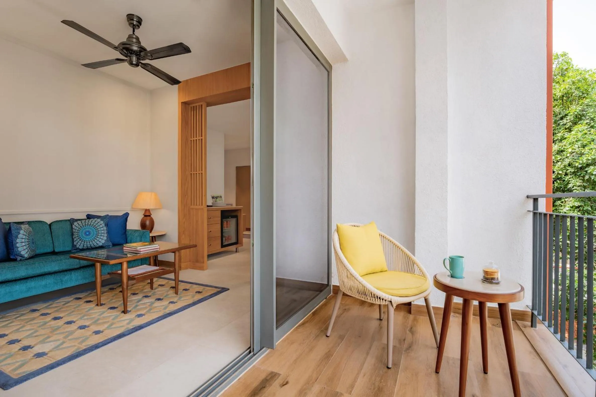 Balcony/Terrace in The Astor - All Suites Hotel Candolim Goa