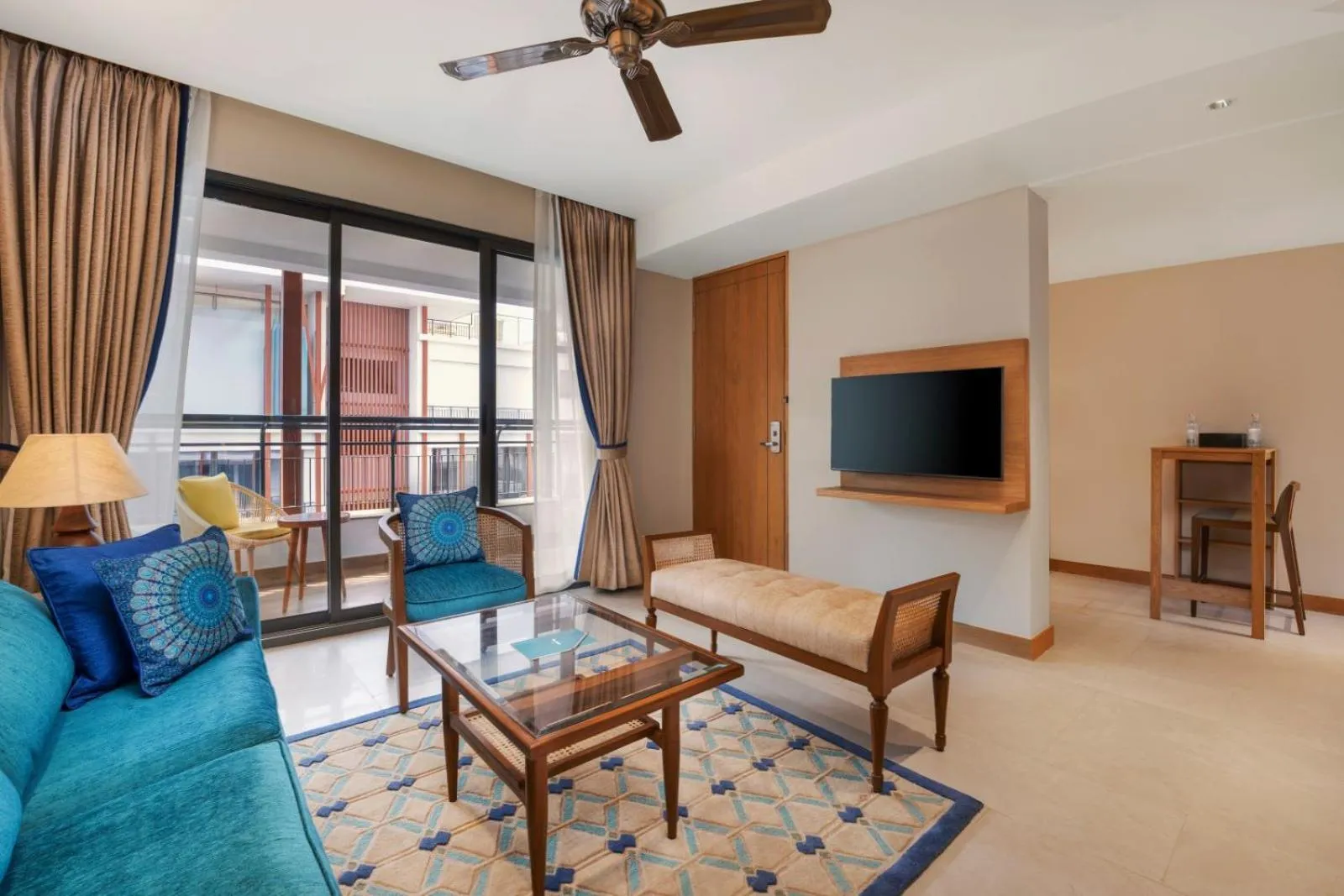 Living room in The Astor - All Suites Hotel Candolim Goa