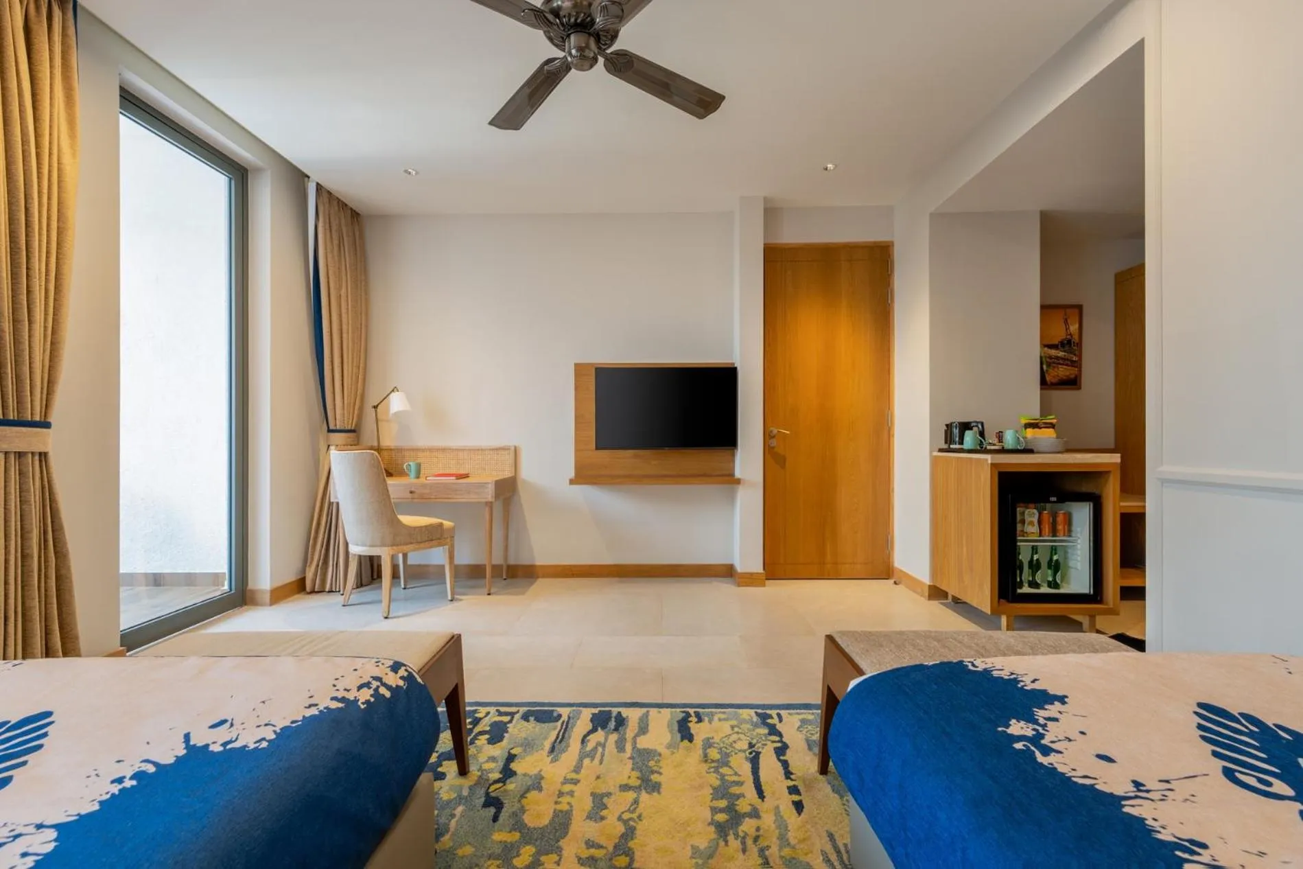 Bedroom, Bed in The Astor - All Suites Hotel Candolim Goa