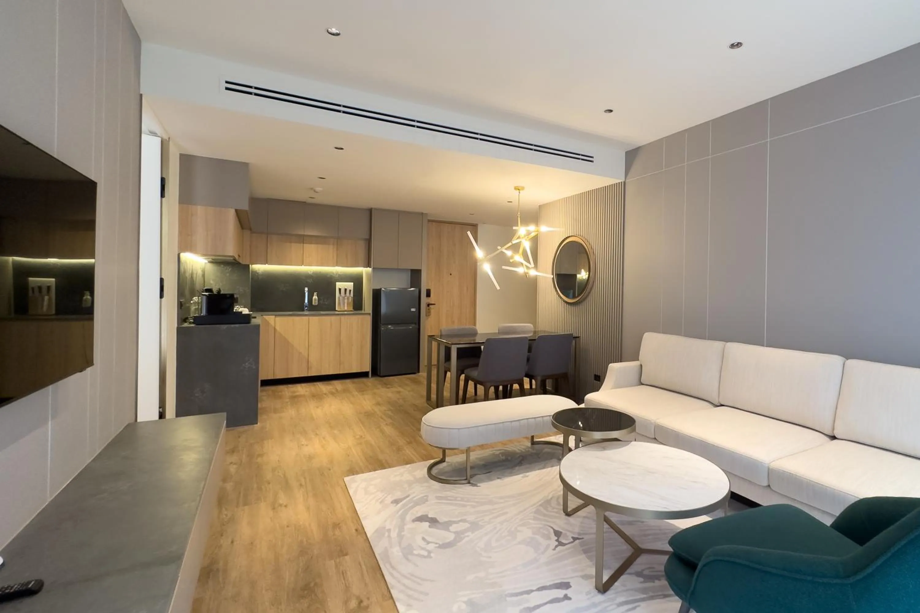 Living room in La Green Hotel and Residence