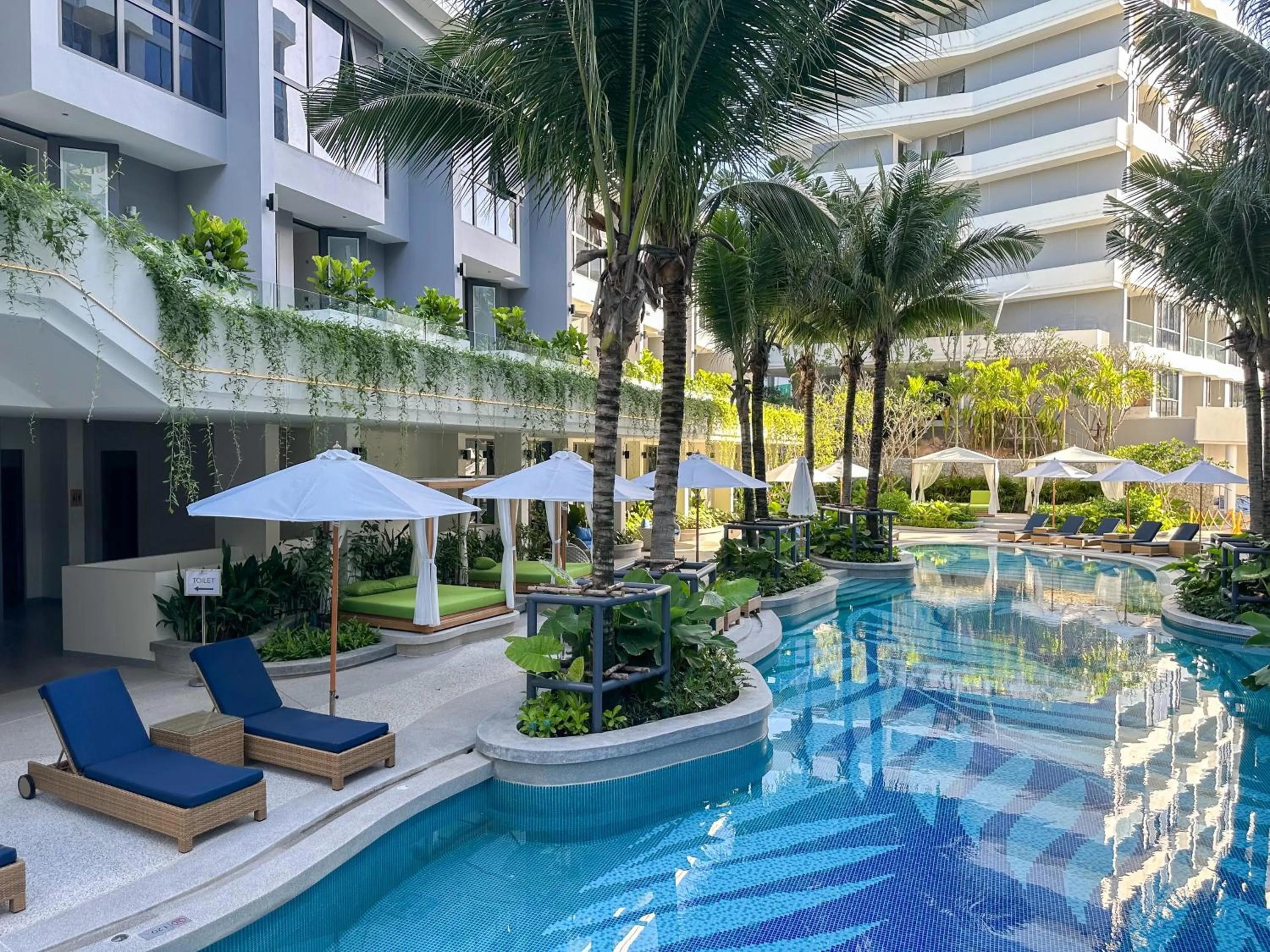 Property building in La Green Hotel and Residence