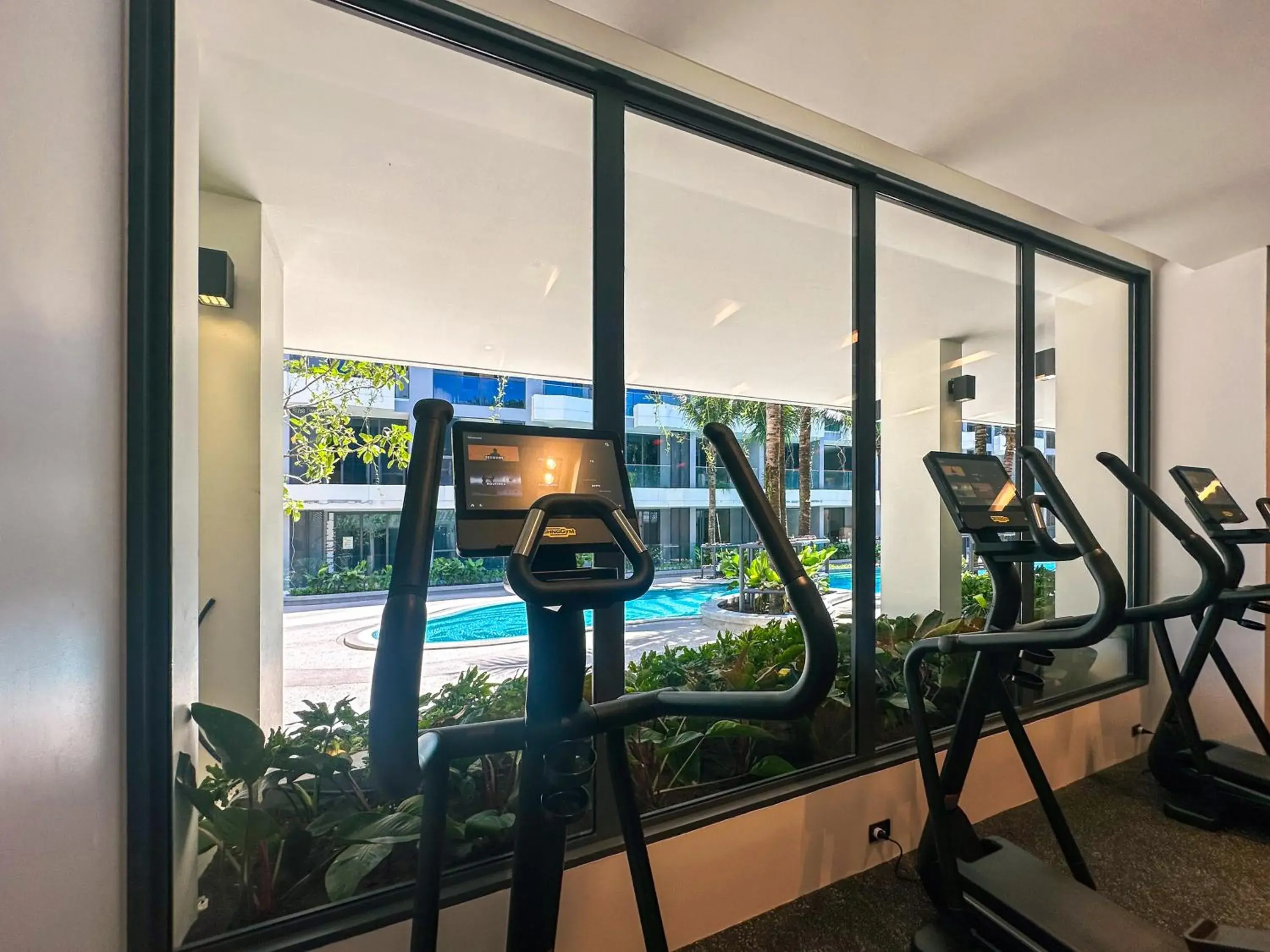 Fitness centre/facilities in La Green Hotel and Residence Fitness centre/facilities in La Green Hotel and Residence
