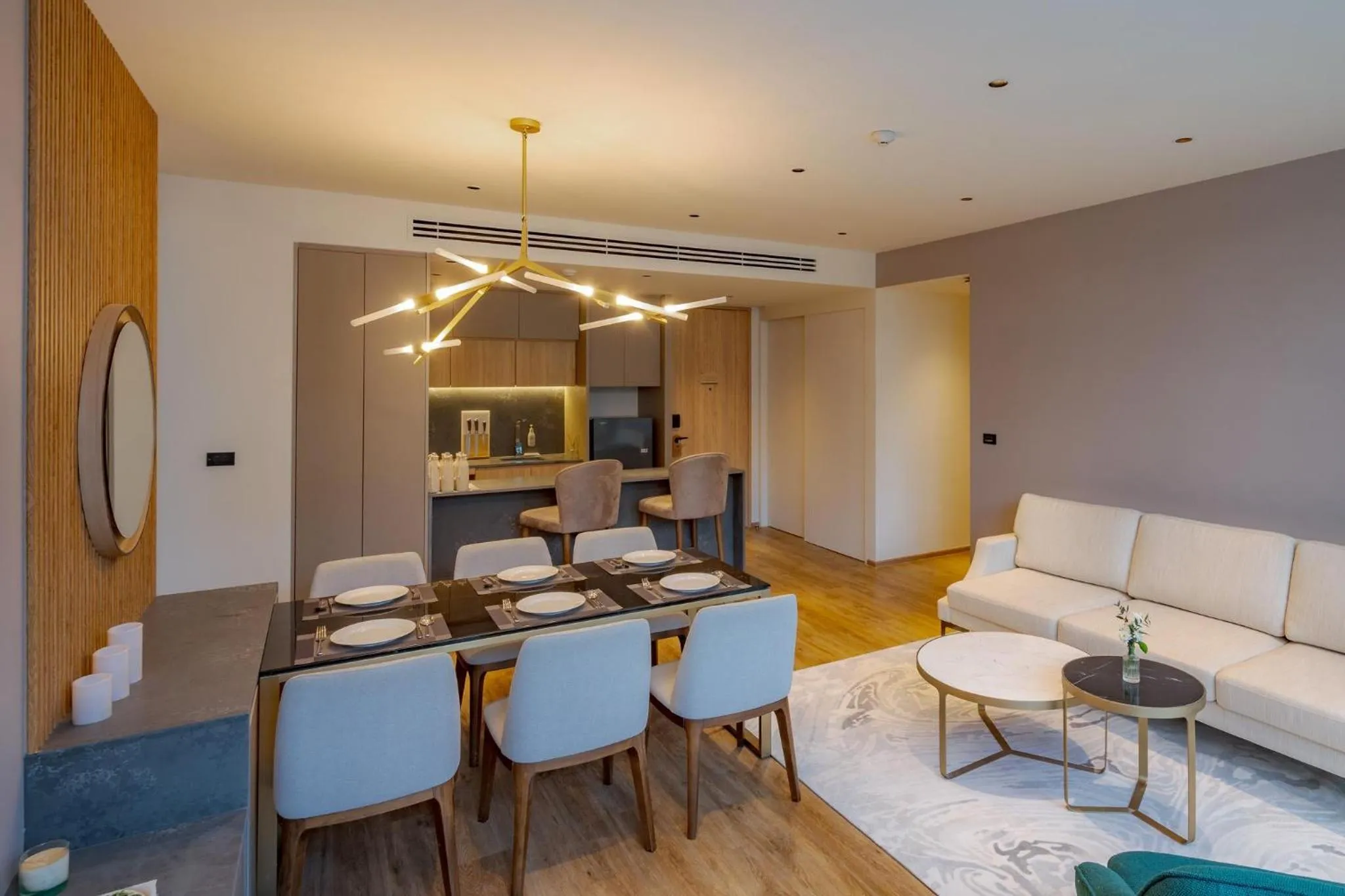 Living room in La Green Hotel and Residence