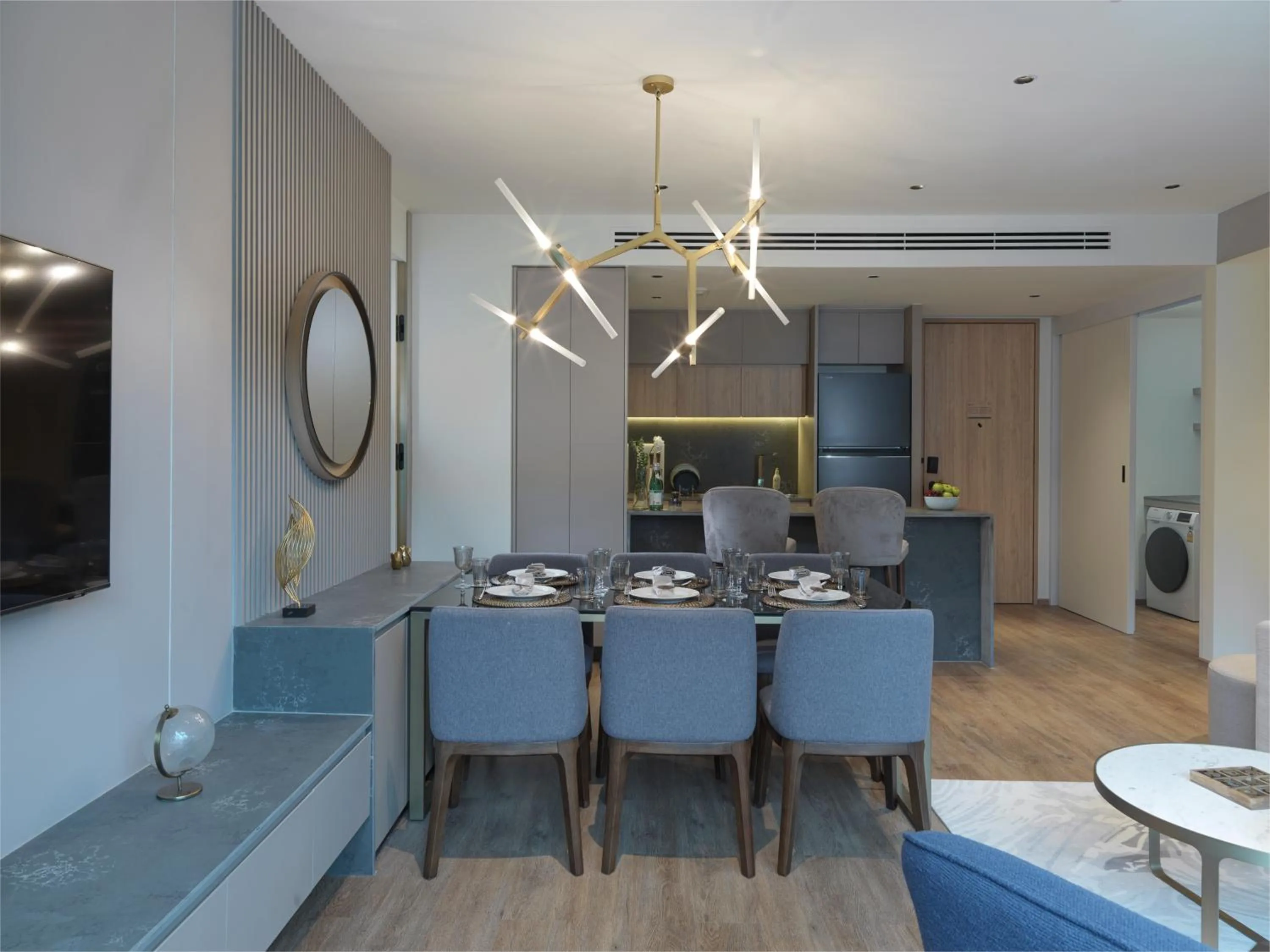 Seating area in La Green Hotel and Residence