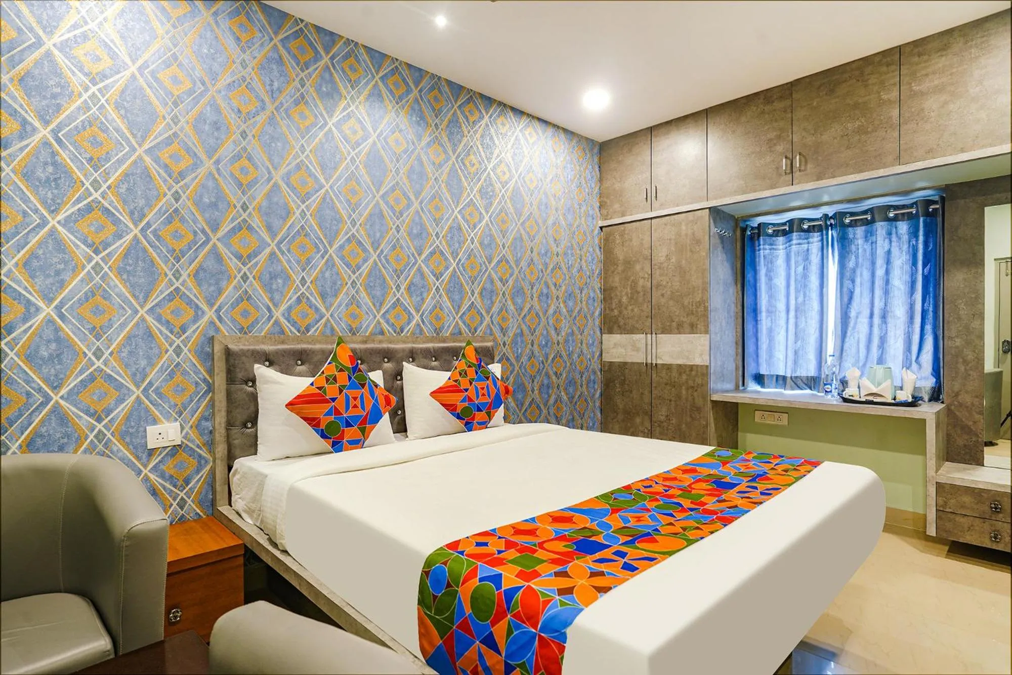 Bed in FH Lio7 Grand - Nr Wellness Hospital, Hastinapuram