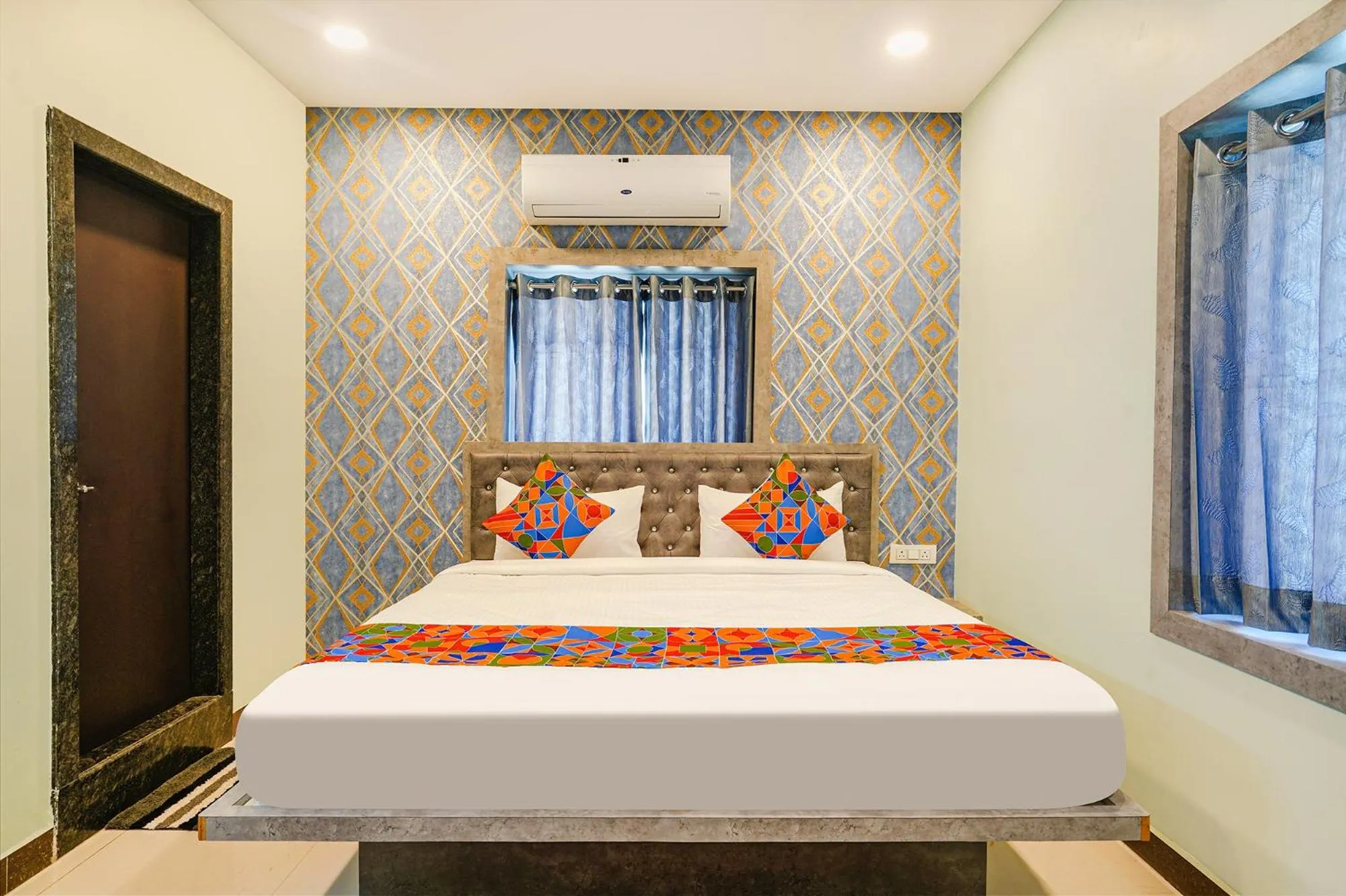 Bed in FH Lio7 Grand - Nr Wellness Hospital, Hastinapuram