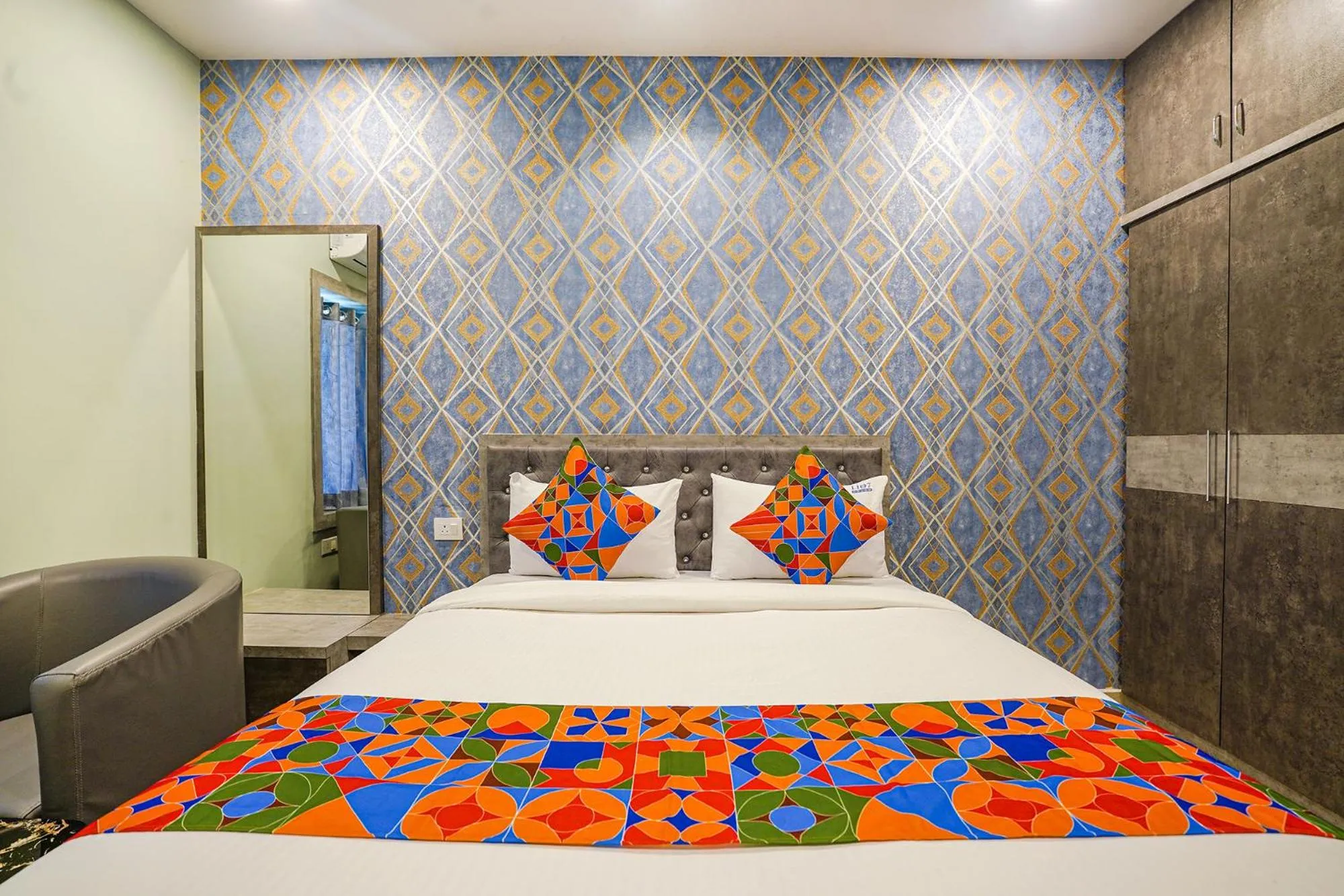 Bed in FH Lio7 Grand - Nr Wellness Hospital, Hastinapuram