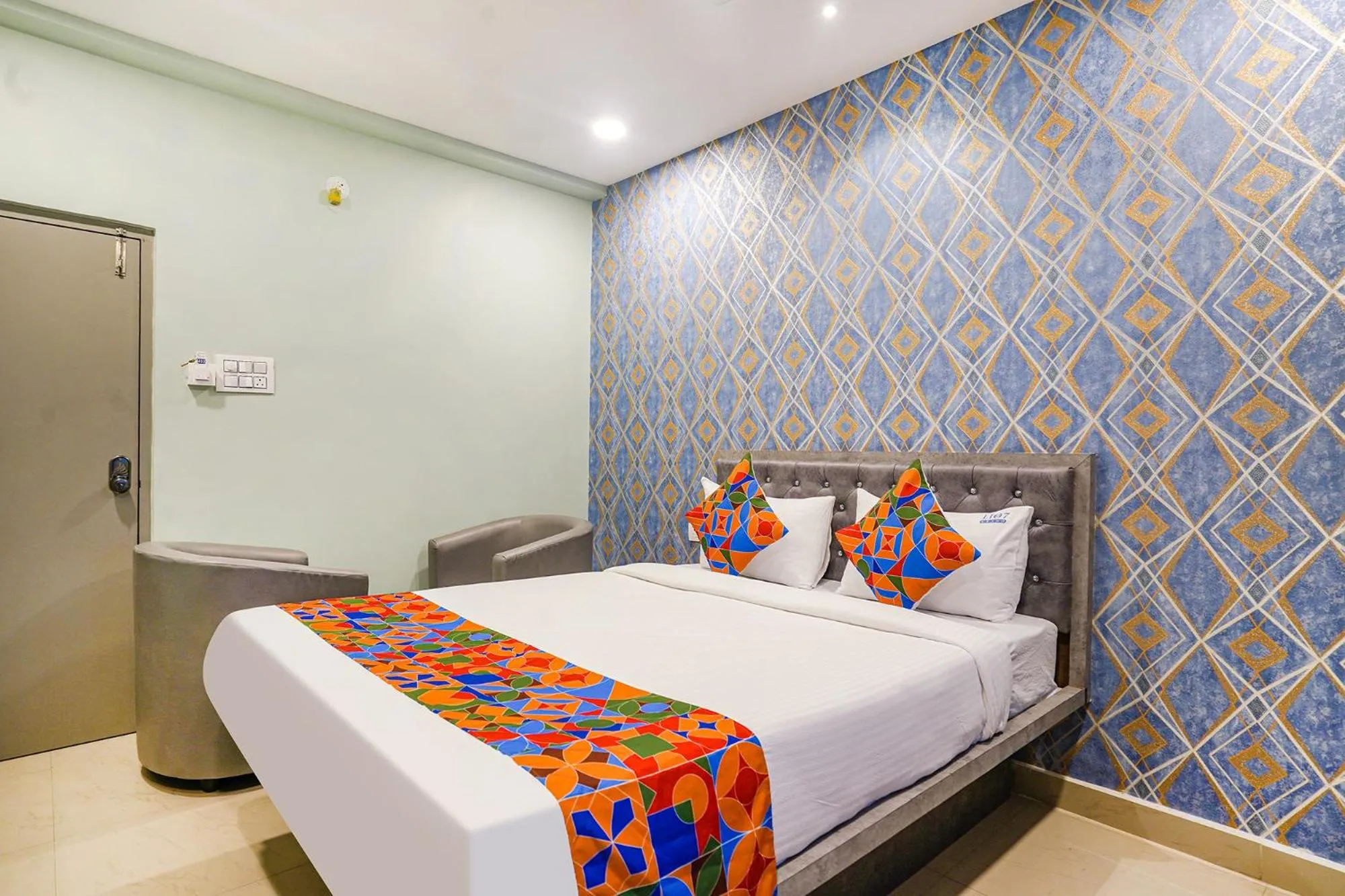 Bed in FH Lio7 Grand - Nr Wellness Hospital, Hastinapuram