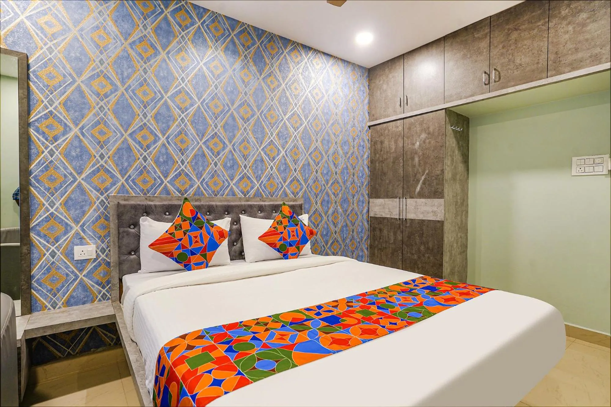 Bed in FH Lio7 Grand - Nr Wellness Hospital, Hastinapuram