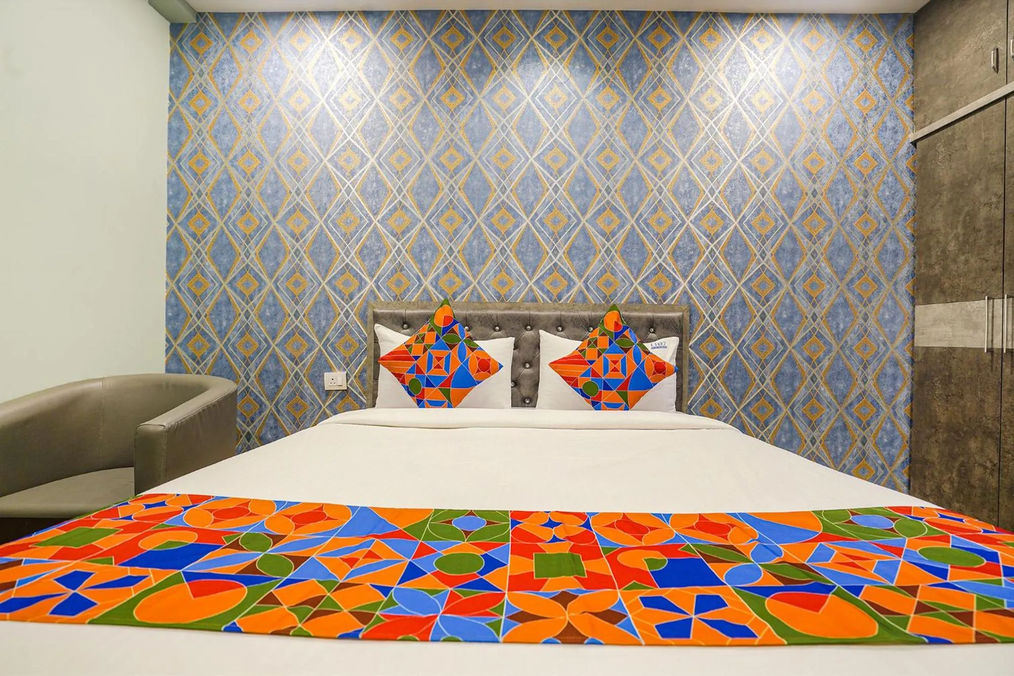 Bed in FH Lio7 Grand - Nr Wellness Hospital, Hastinapuram