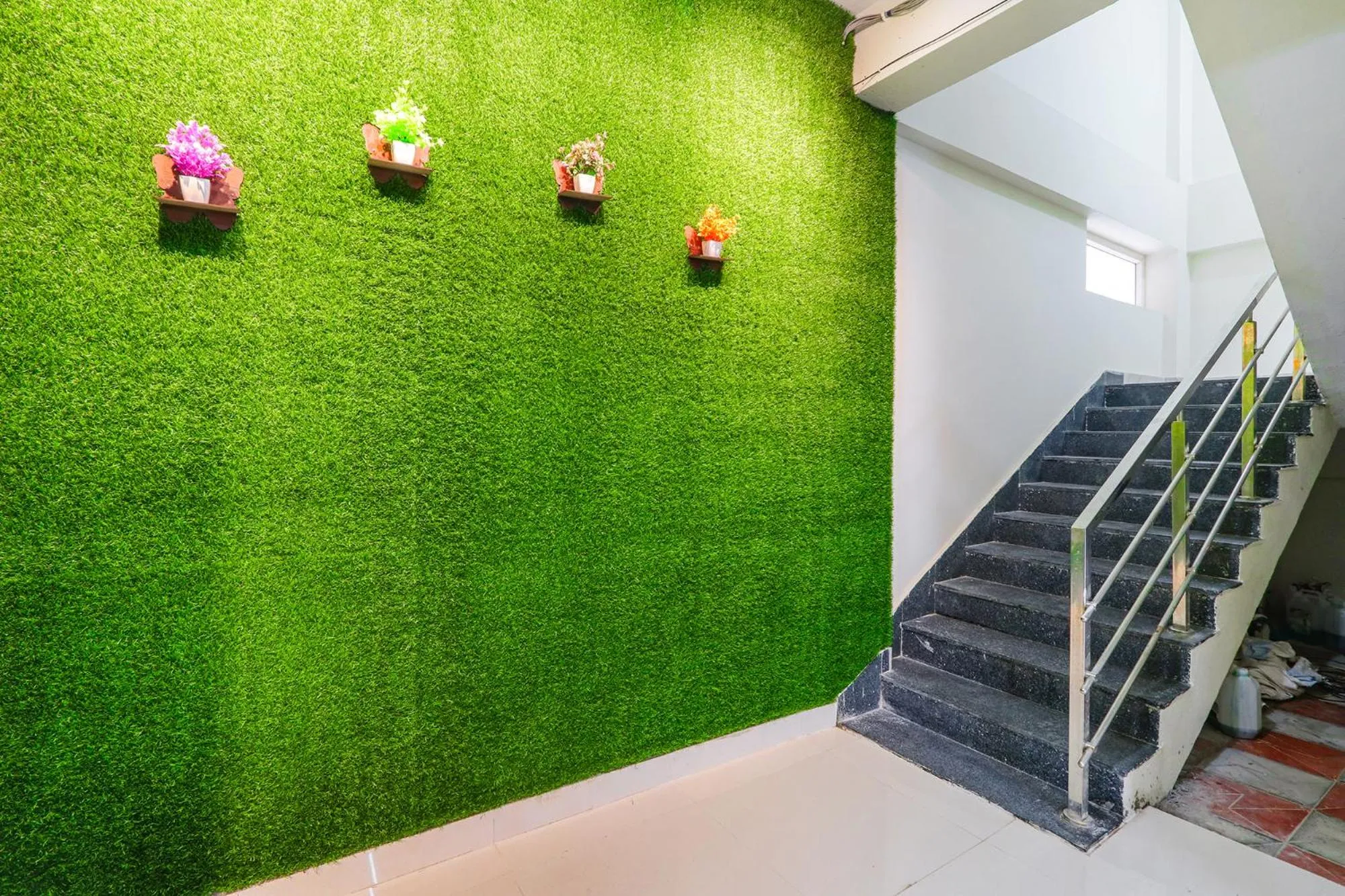 Lobby or reception in FabHotel Dream Connect - Nr Narsingi