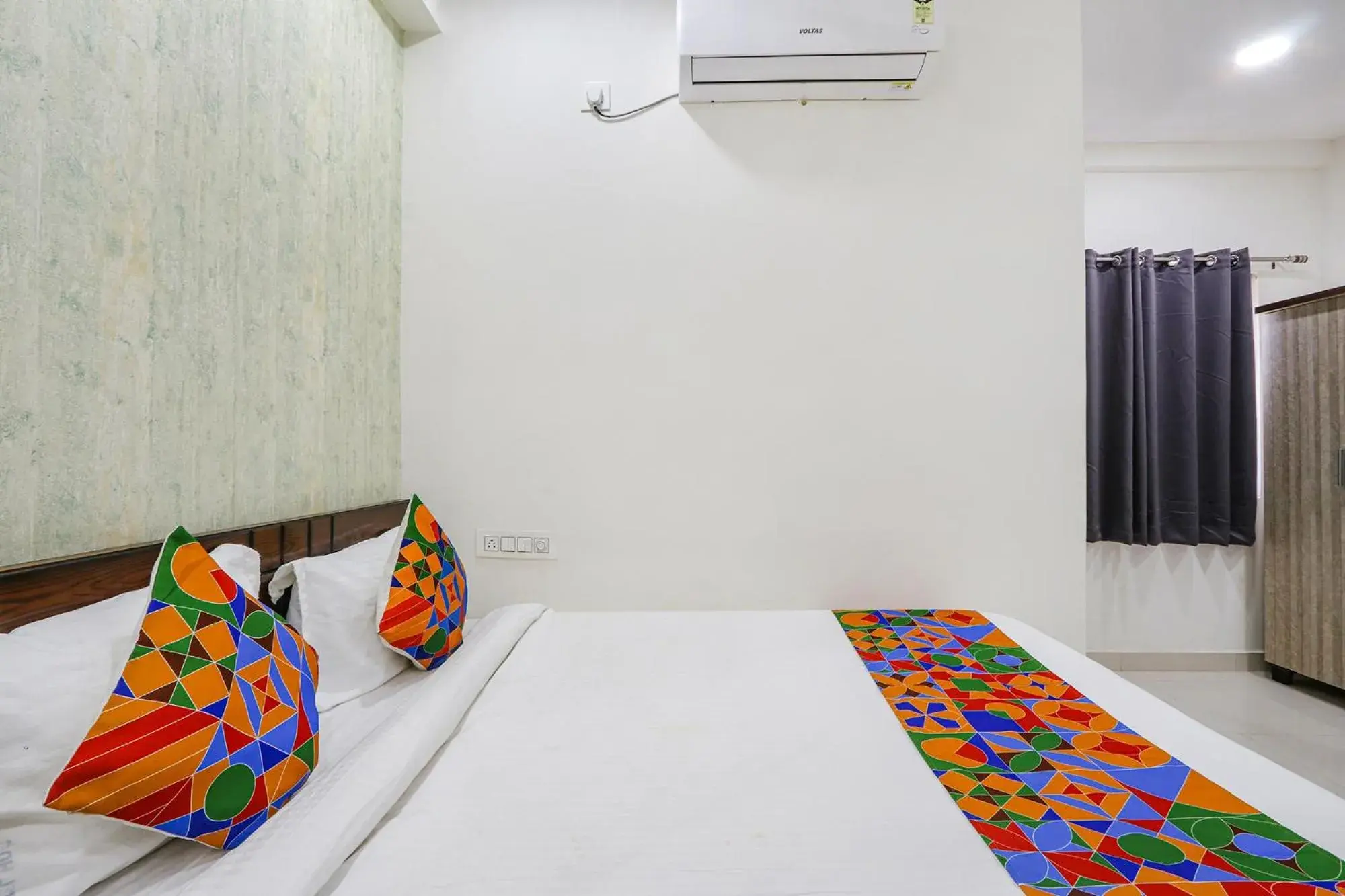 Bed in FabHotel Dream Connect - Nr Narsingi Bed in FabHotel Dream Connect - Nr Narsingi