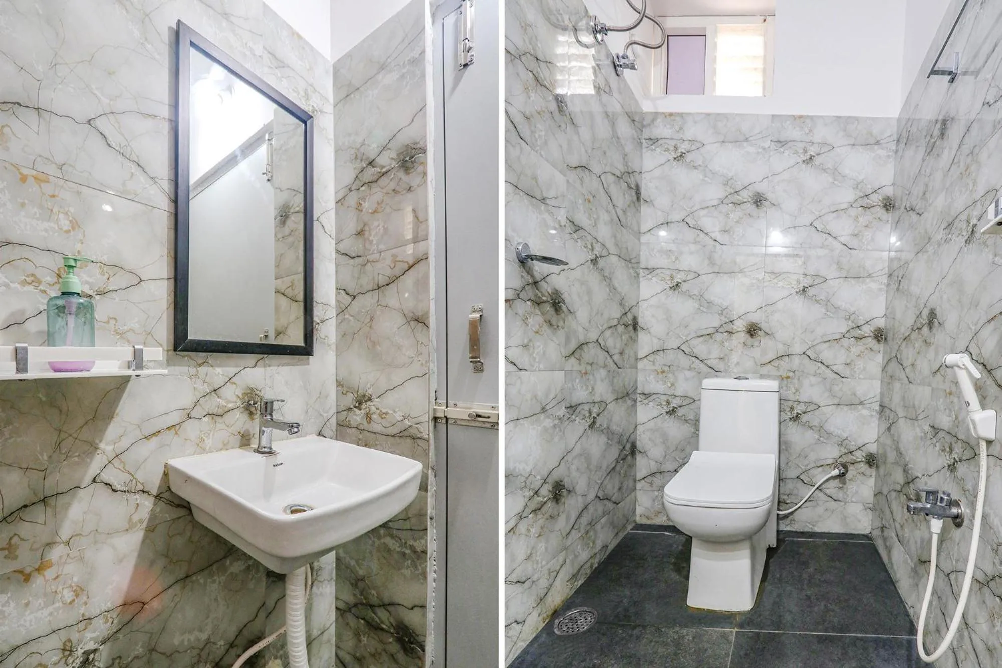 Bathroom in FabHotel Dream Connect - Nr Narsingi