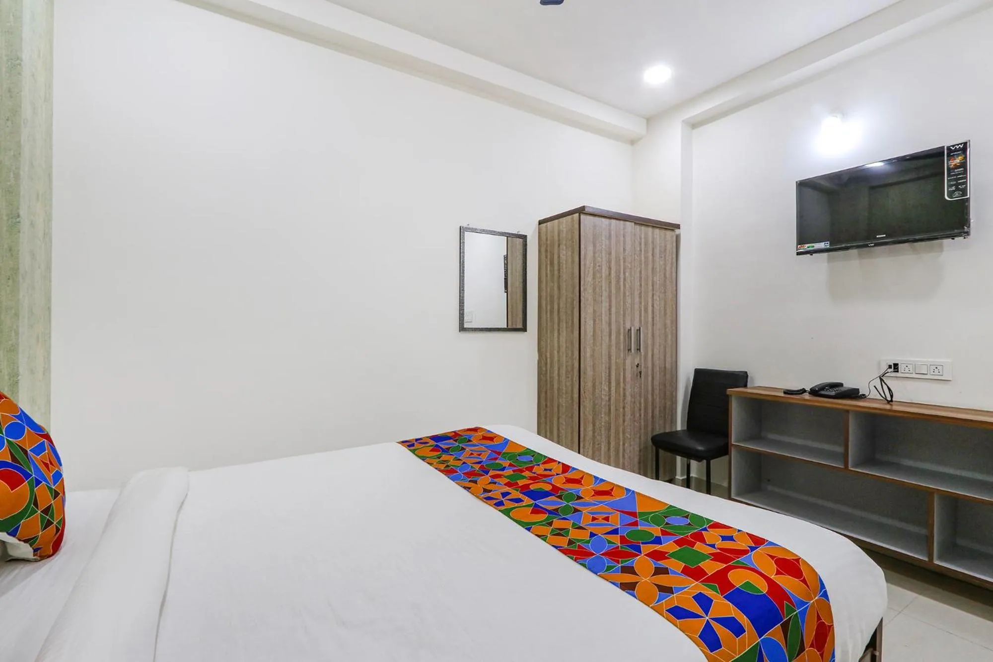 Bed in FabHotel Dream Connect - Nr Narsingi