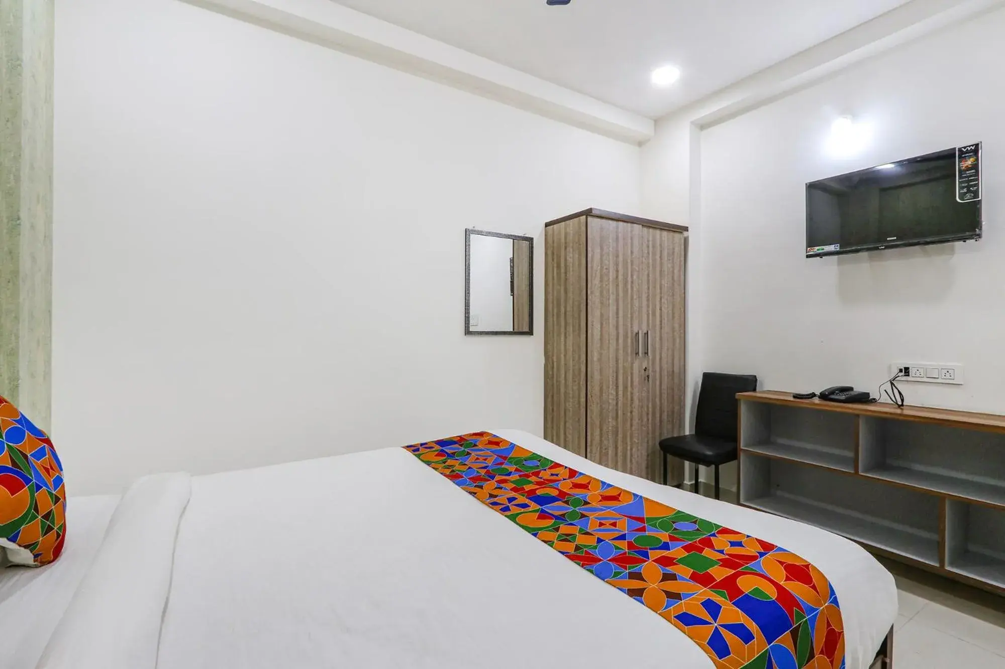 Bed in FabHotel Dream Connect - Nr Narsingi Bed in FabHotel Dream Connect - Nr Narsingi