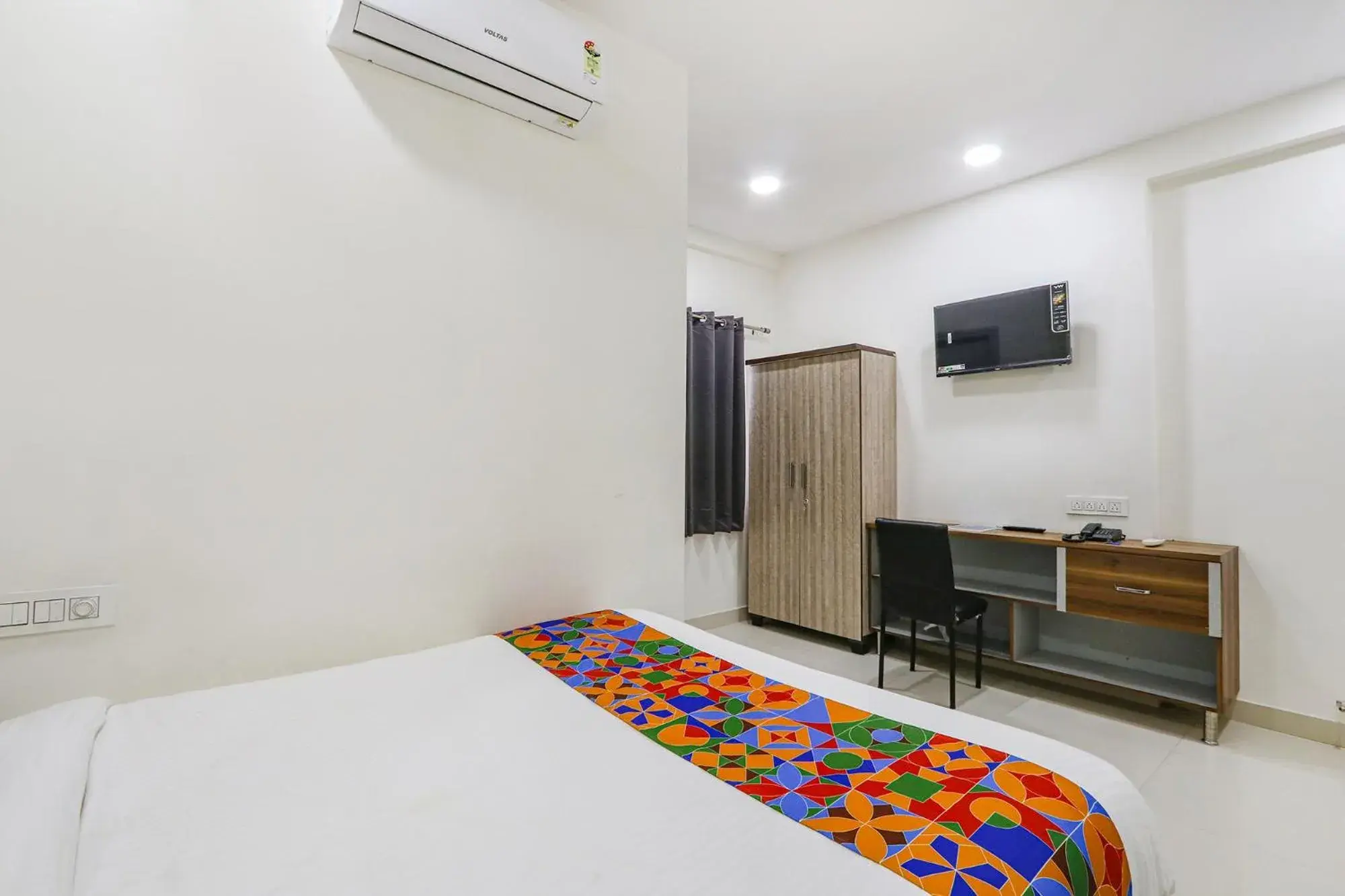 Bed in FabHotel Dream Connect - Nr Narsingi Bed in FabHotel Dream Connect - Nr Narsingi