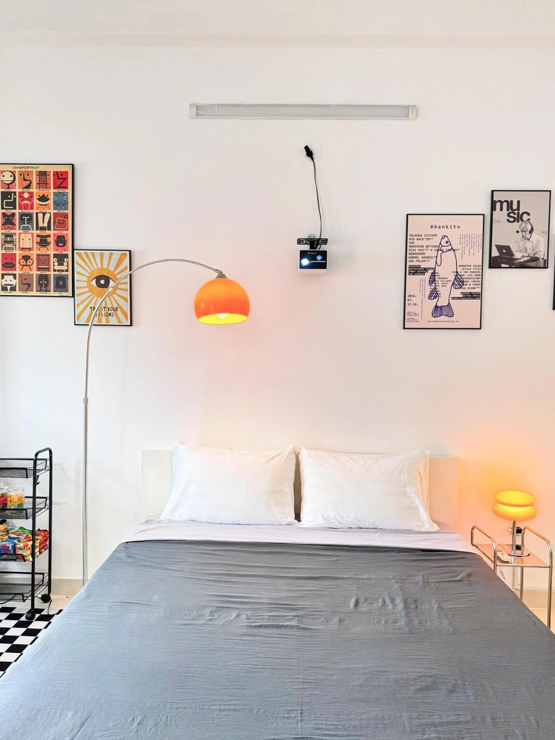 Bed in LalaHouse Riverside Residence