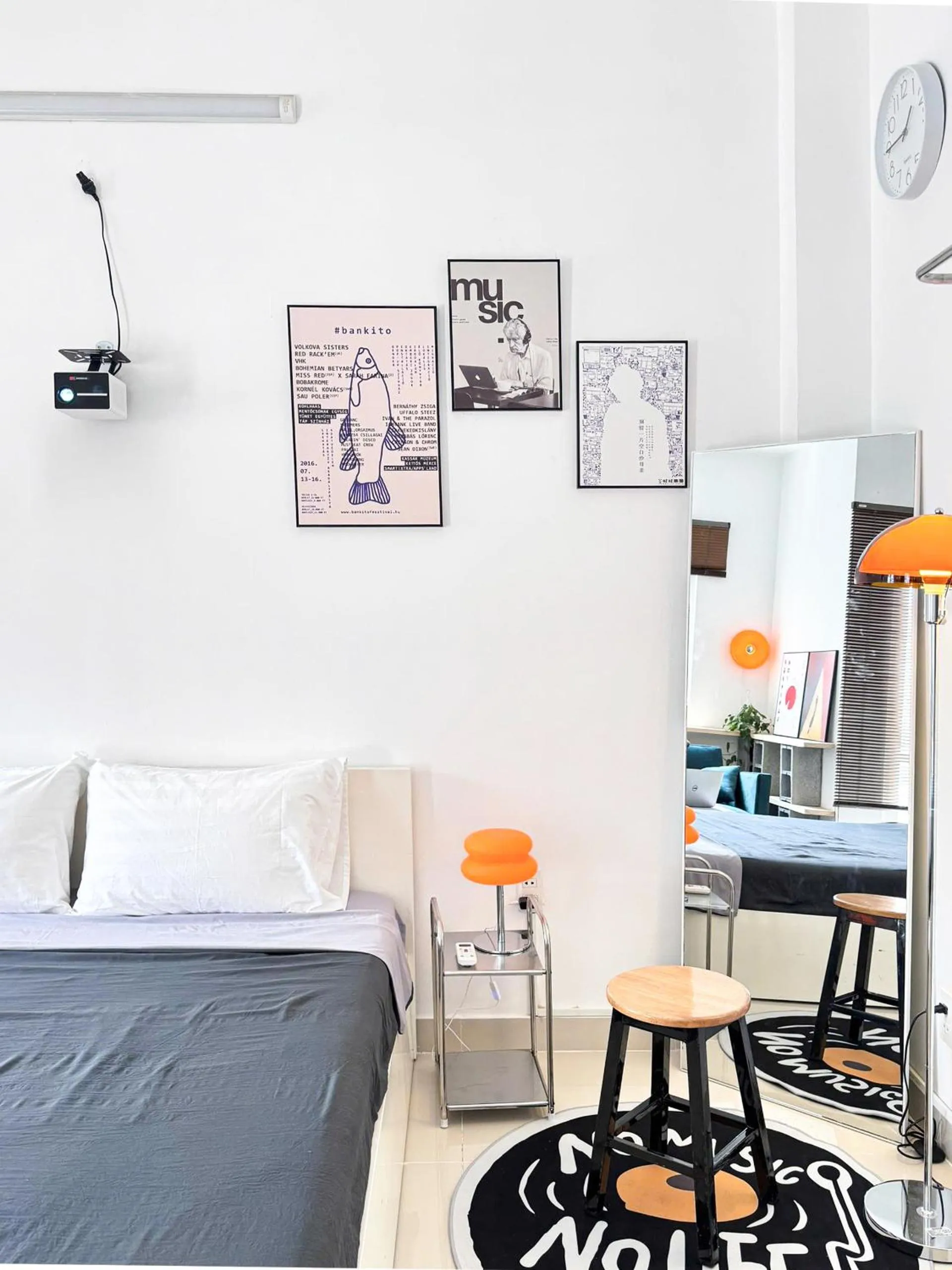 Bed in LalaHouse Riverside Residence