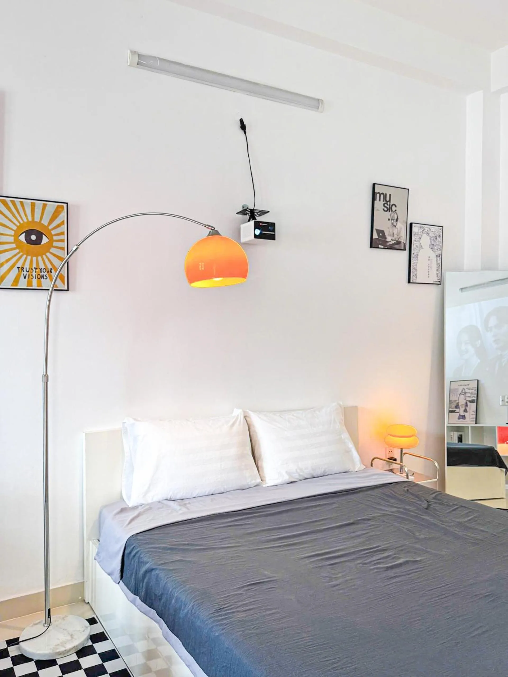 Bed in LalaHouse Riverside Residence