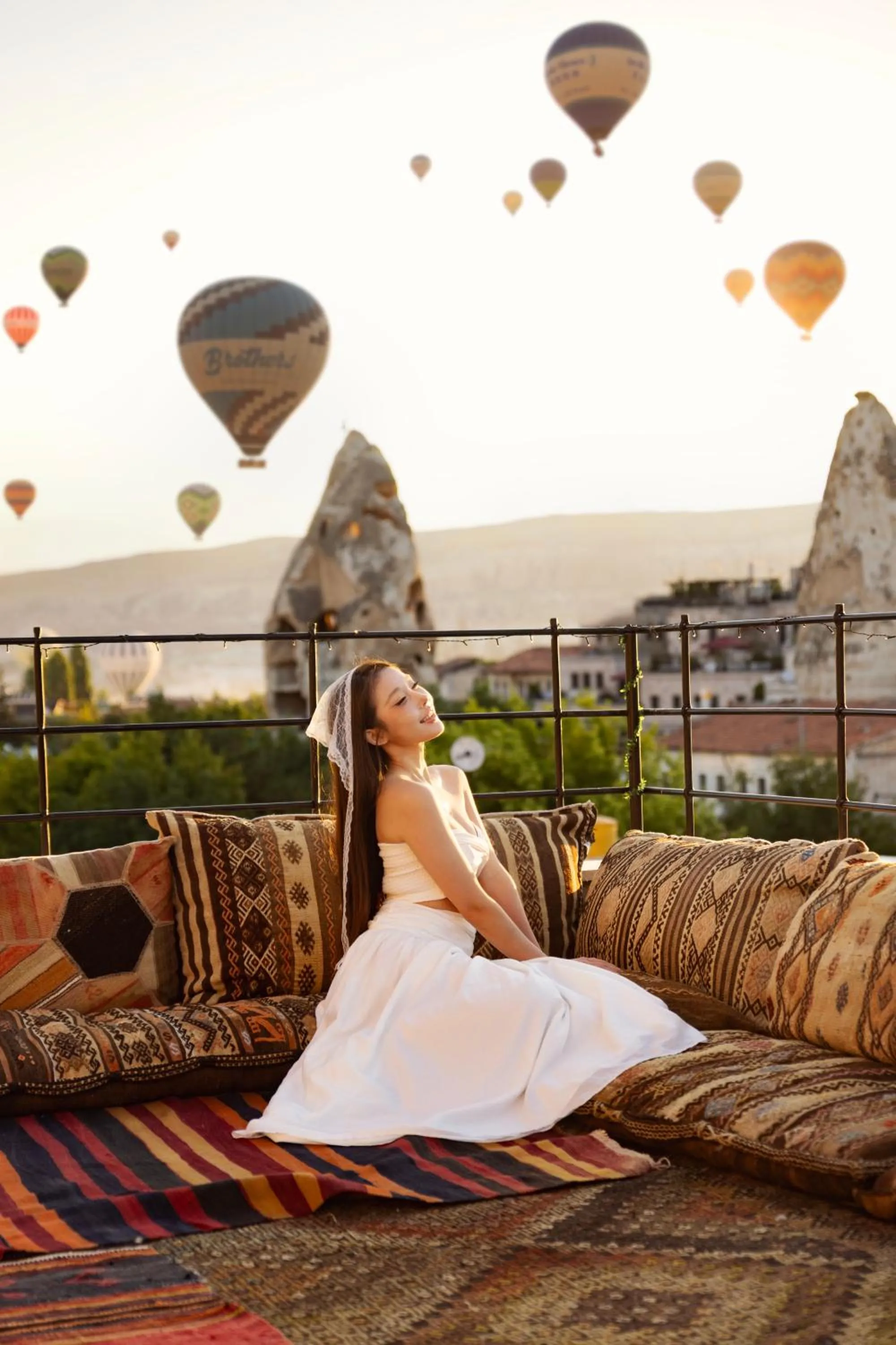 Balcony/Terrace in Noah's Ark Cave Hotel