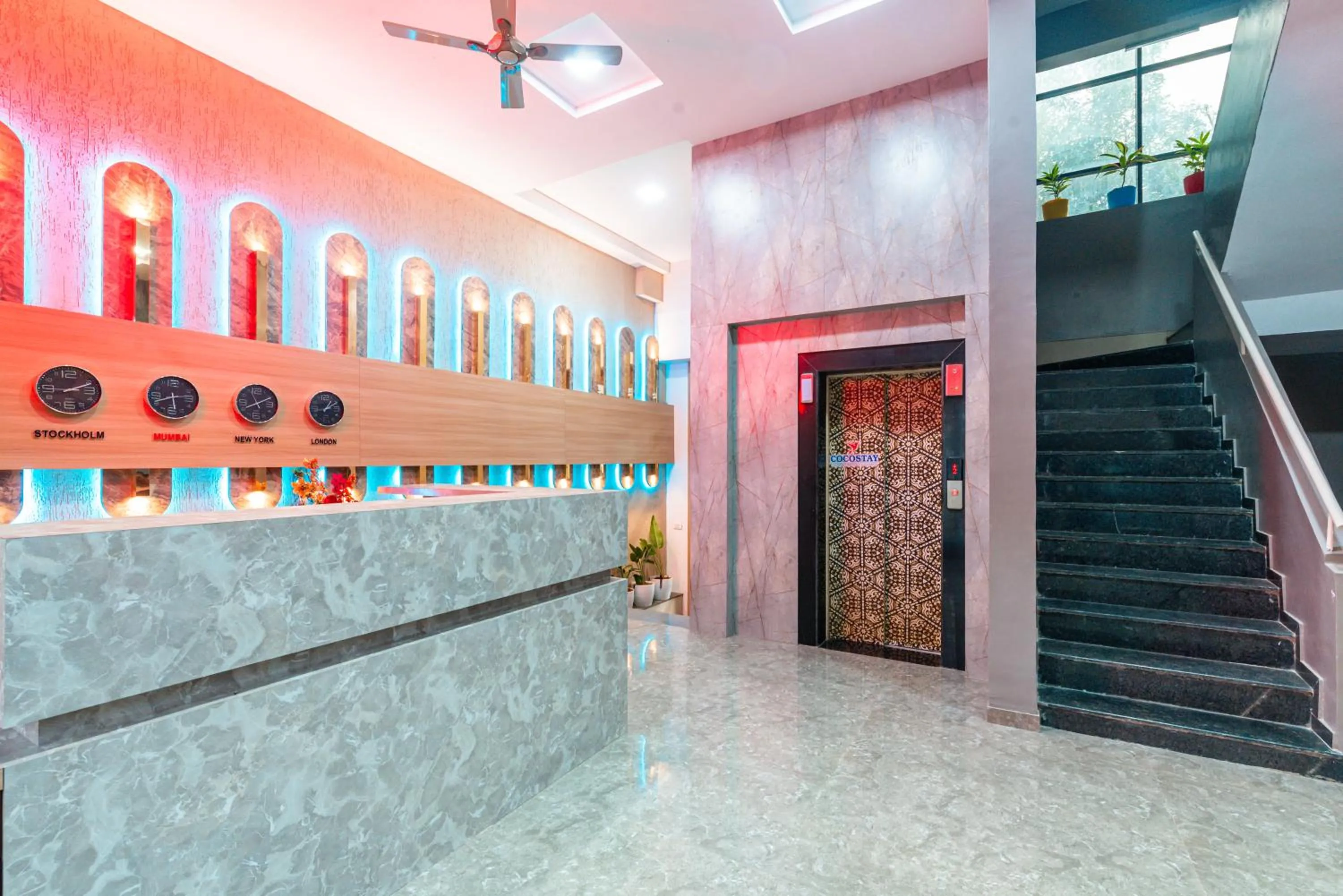 elevator in Treebo Cocostay, Hadapsar