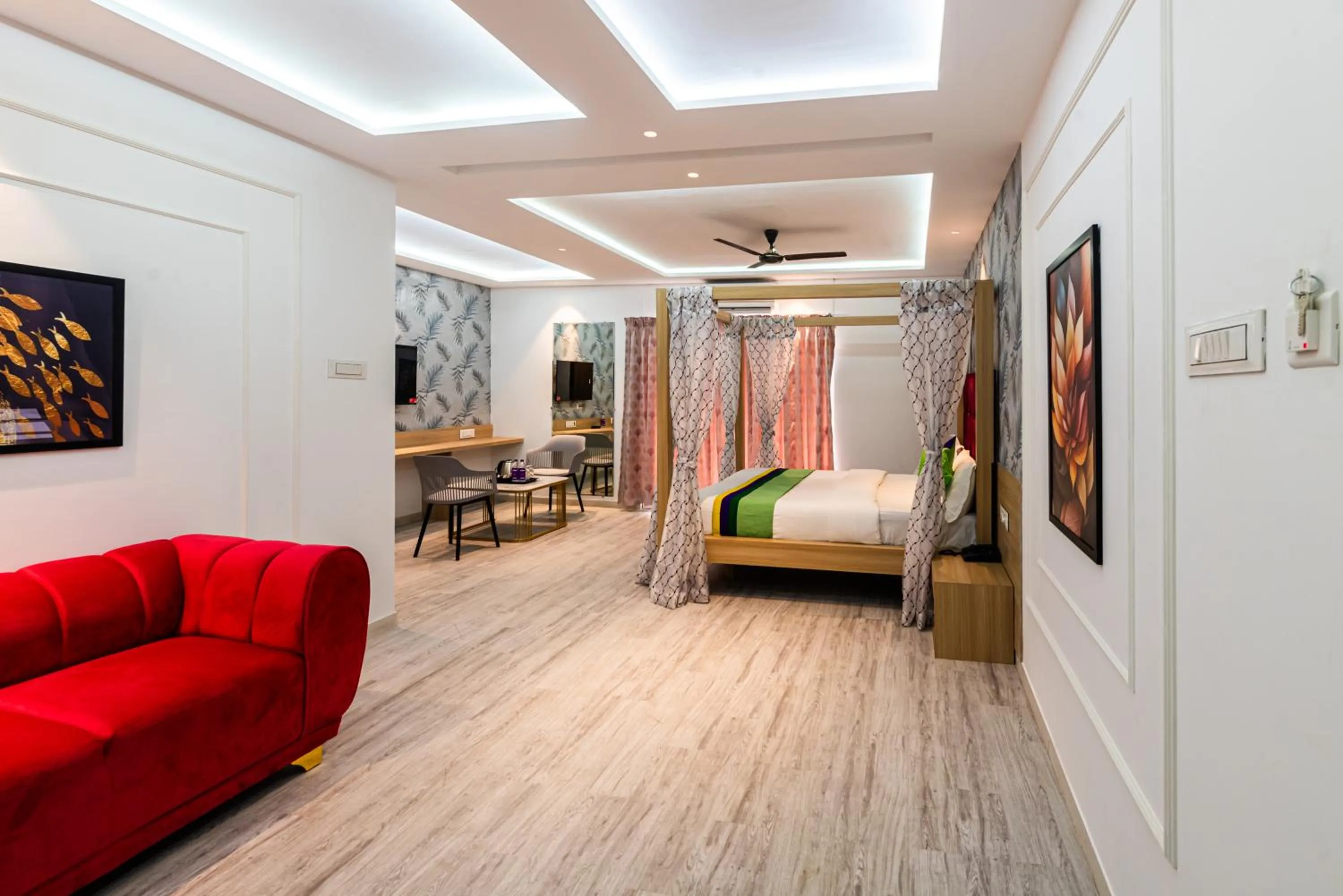 Bed in Treebo Cocostay, Hadapsar