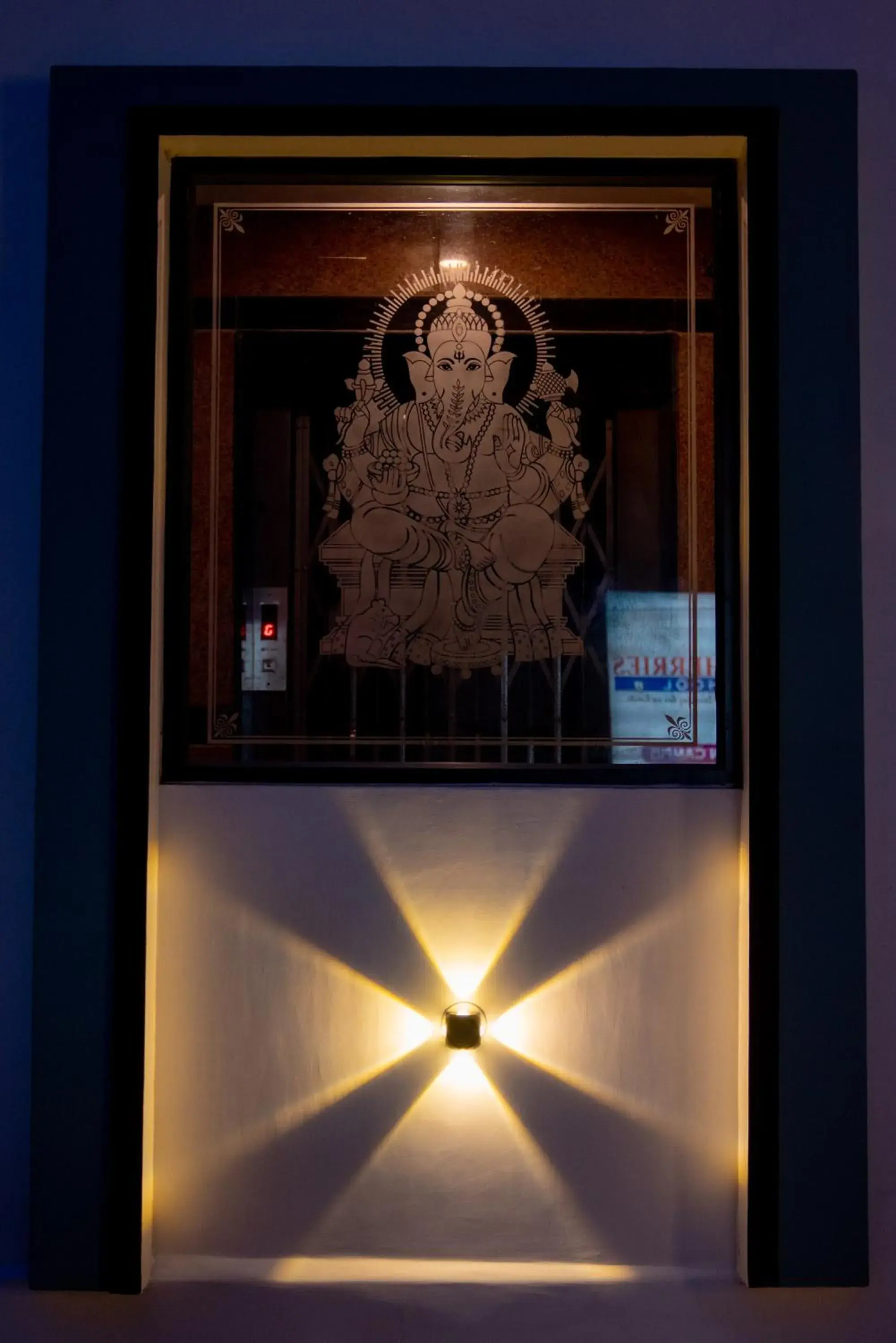 Decorative detail in Hotel Sitar Grand Decorative detail in Hotel Sitar Grand