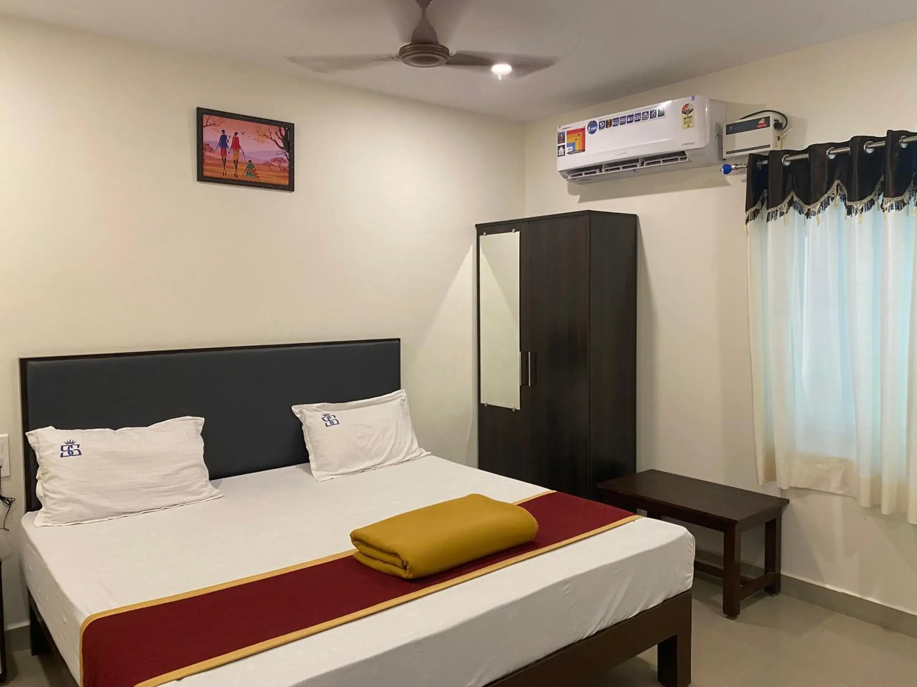 Bed in Hotel Sitar Grand Bed in Hotel Sitar Grand