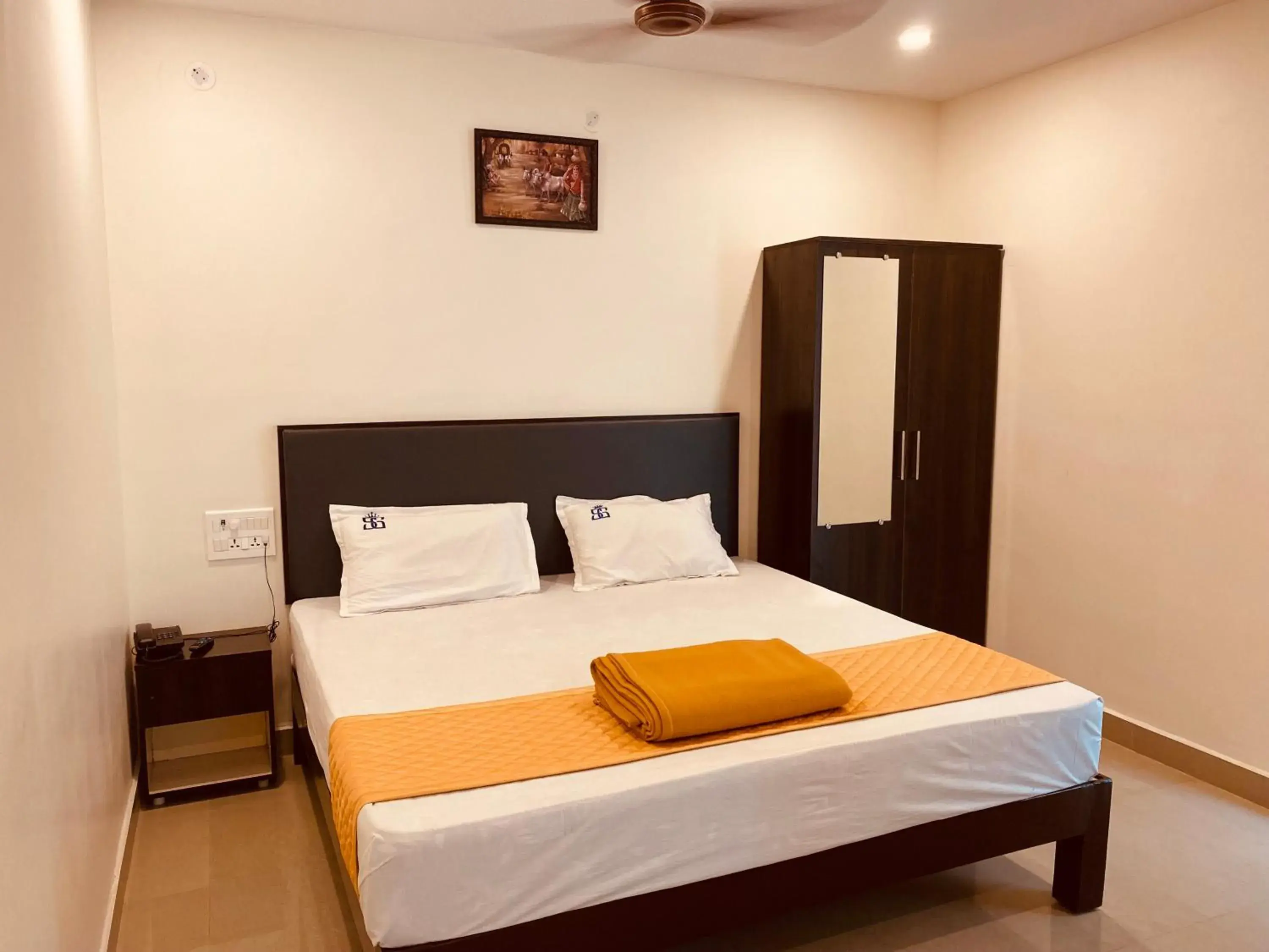 Bed in Hotel Sitar Grand Bed in Hotel Sitar Grand