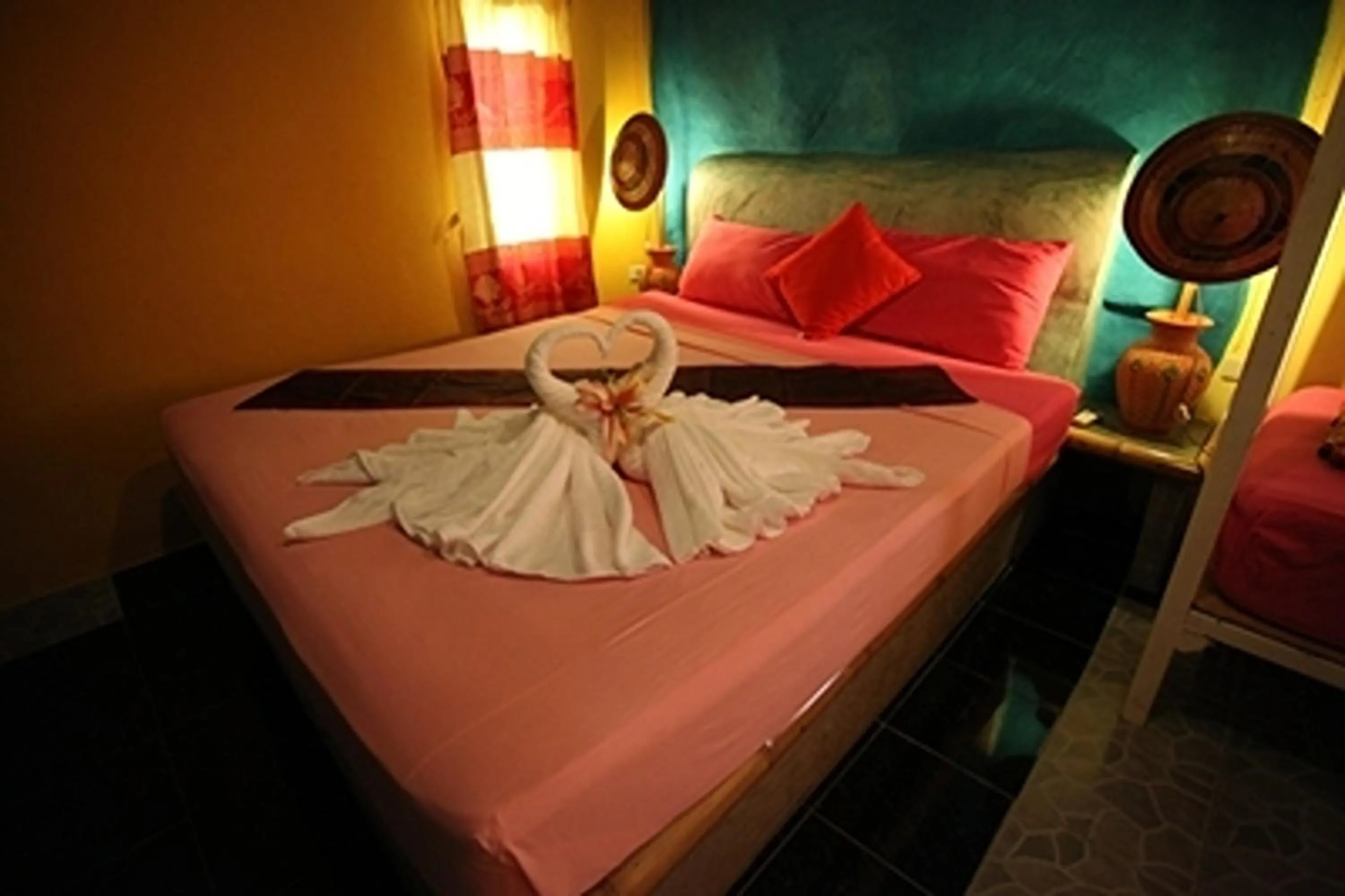 Bed in Chaba Bungalows