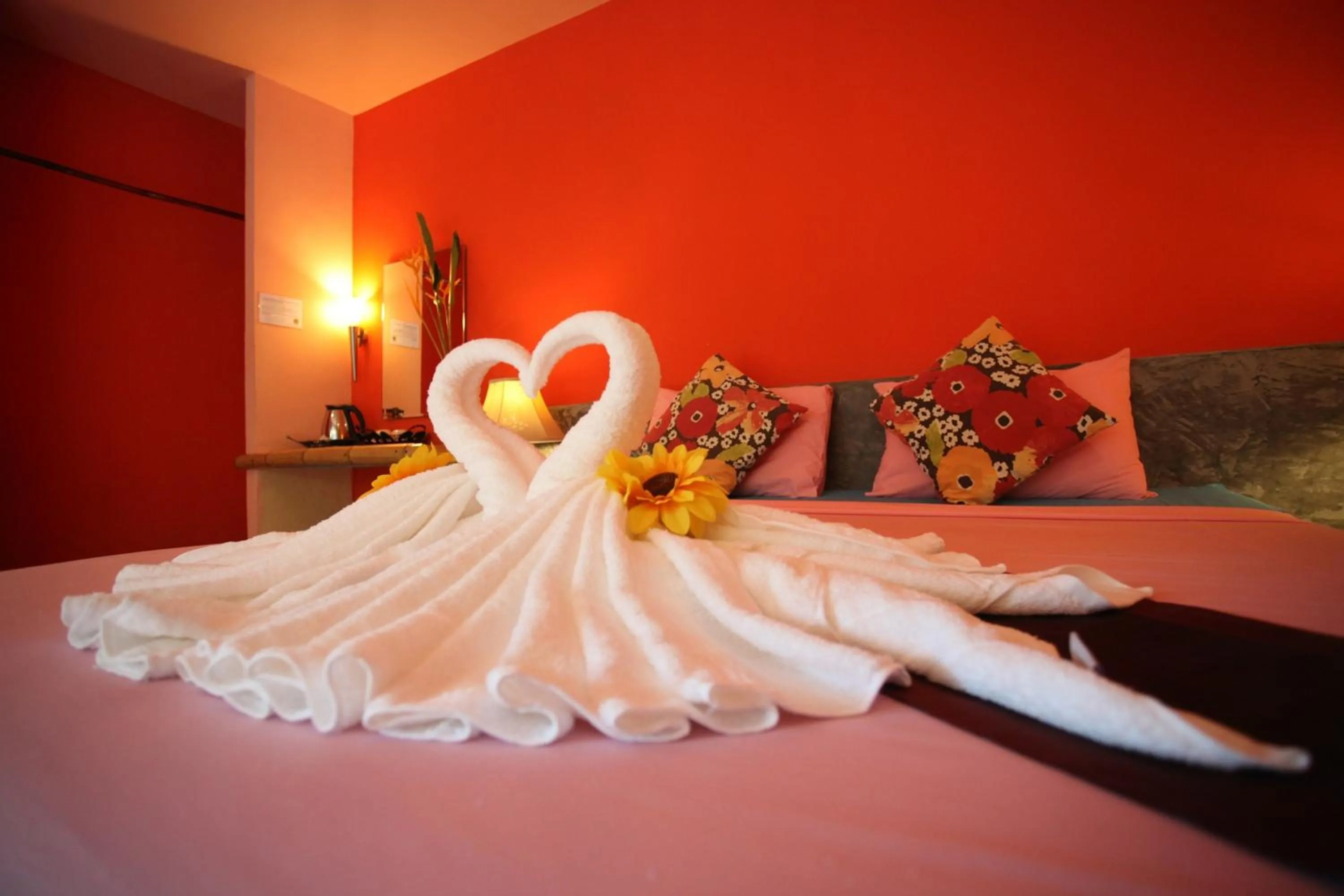 Bed in Chaba Bungalows