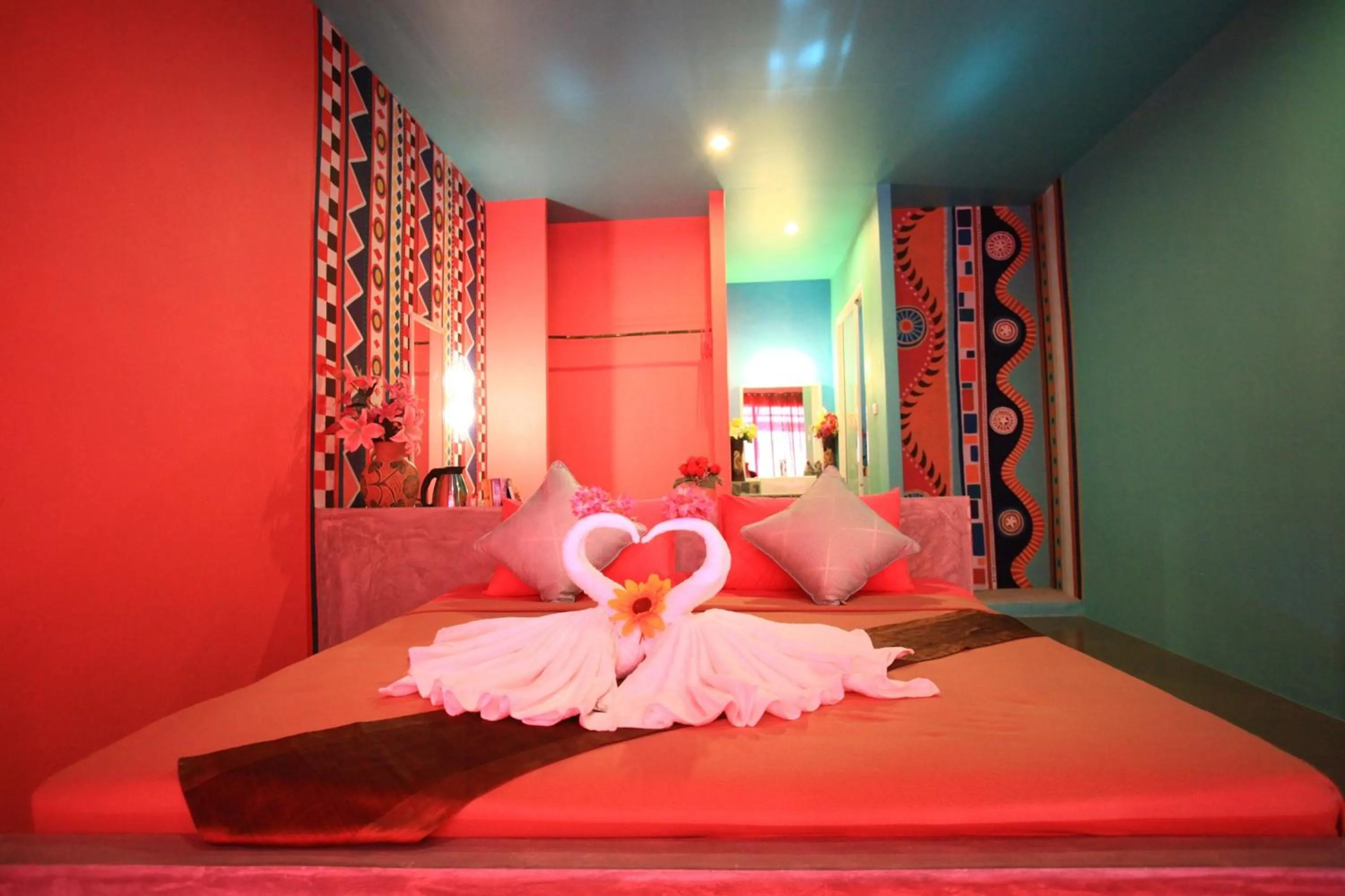 Bed in Chaba Bungalows