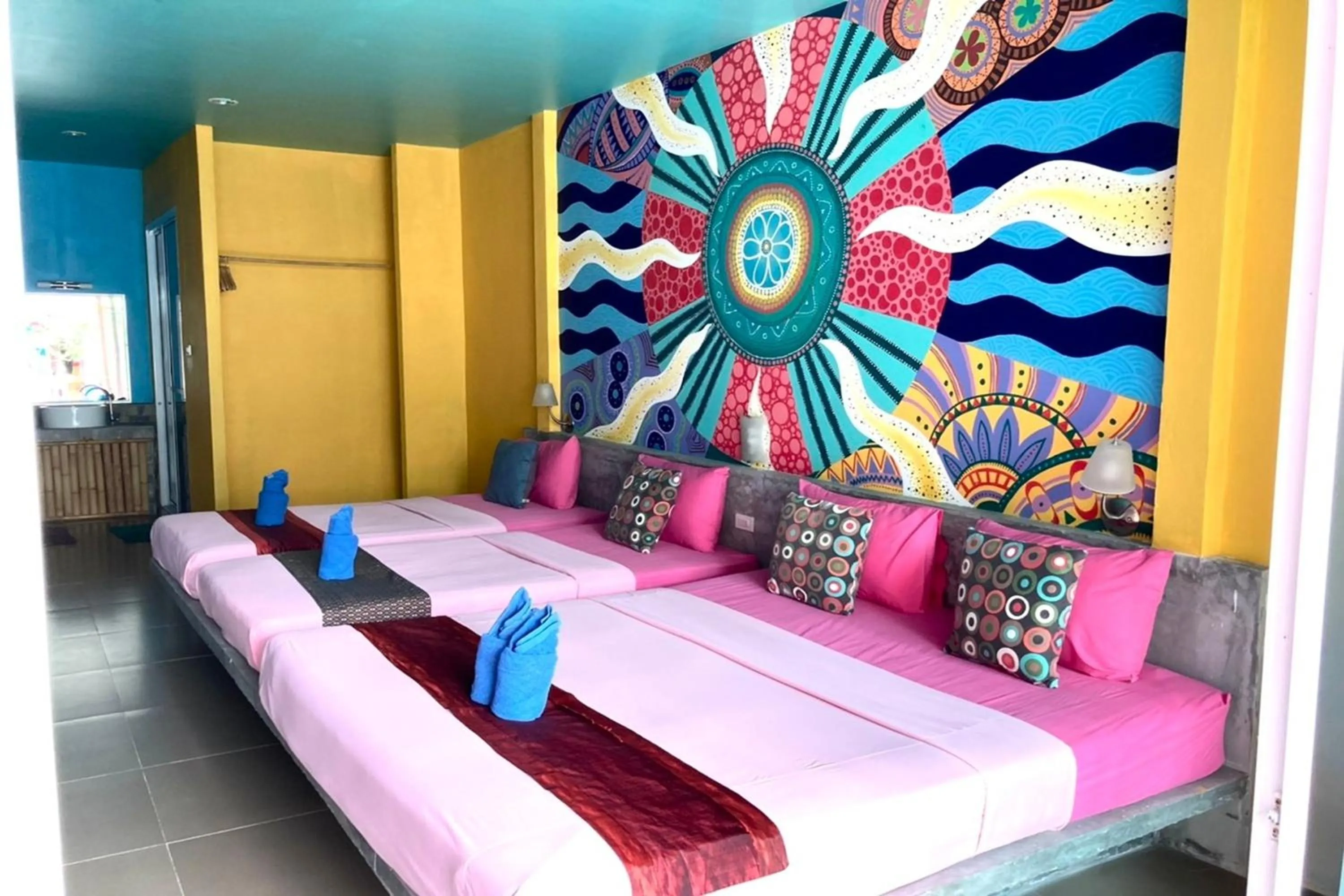 Bed in Chaba Bungalows