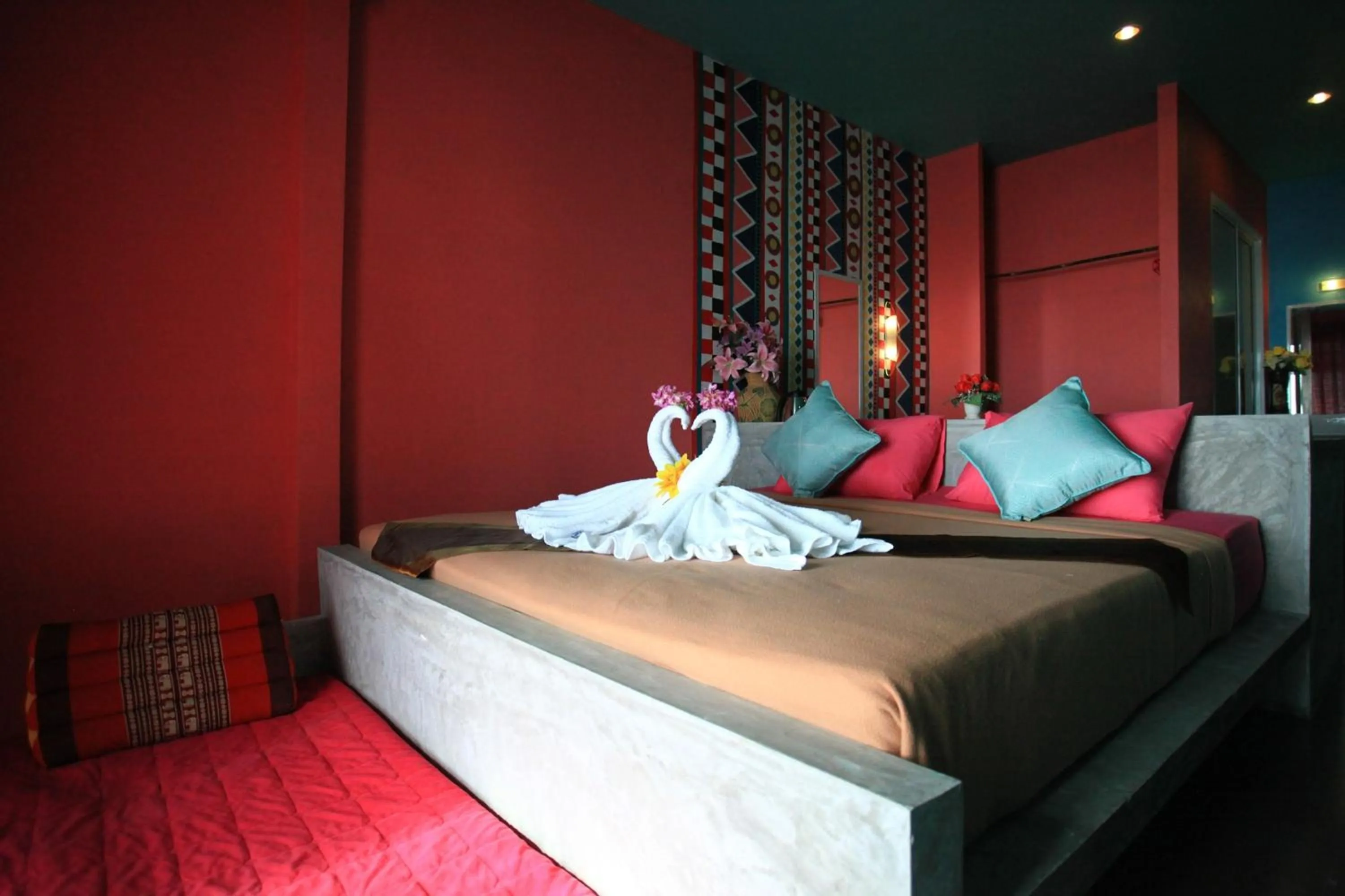 Bed in Chaba Bungalows
