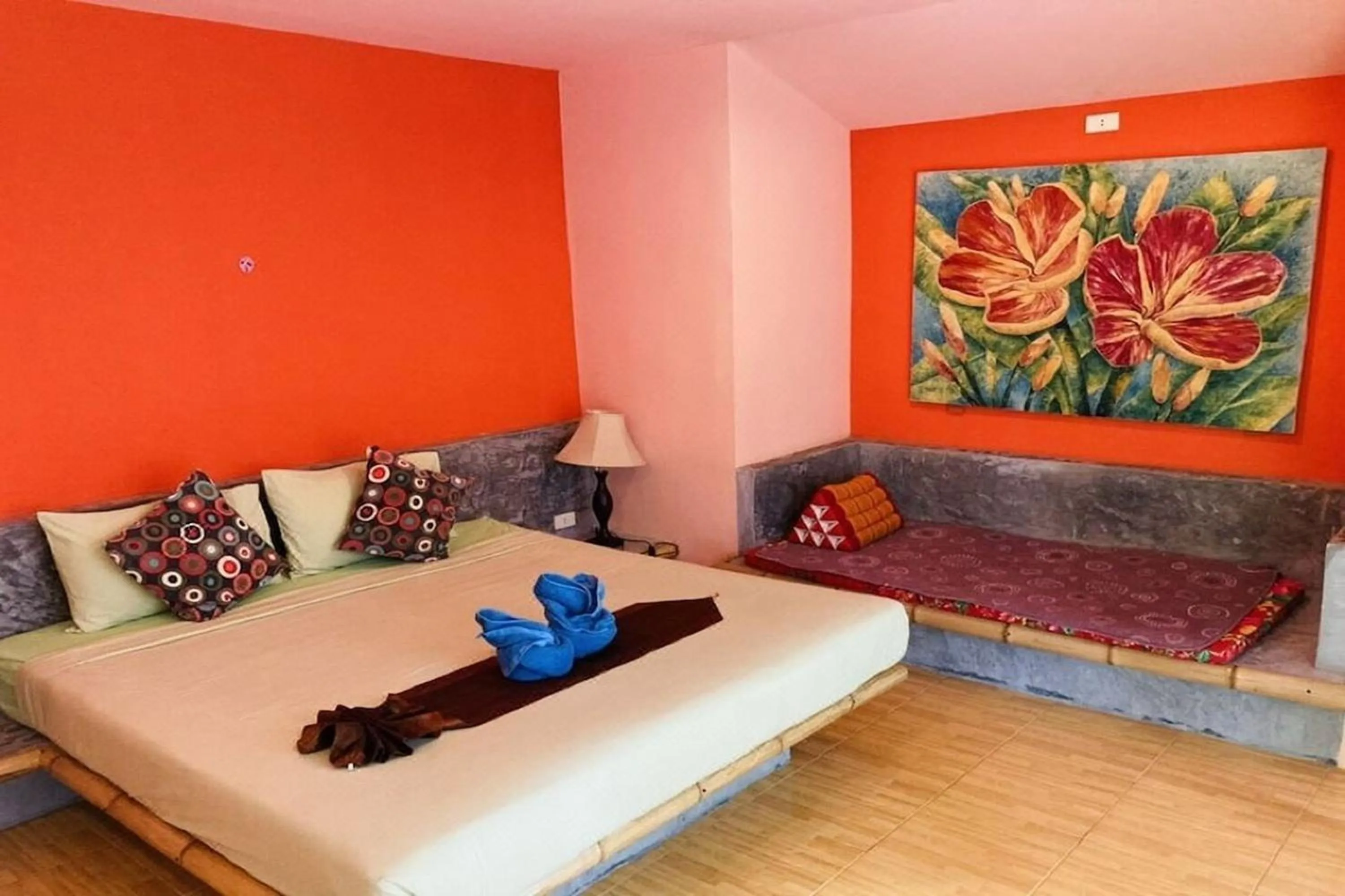 Bed in Chaba Bungalows