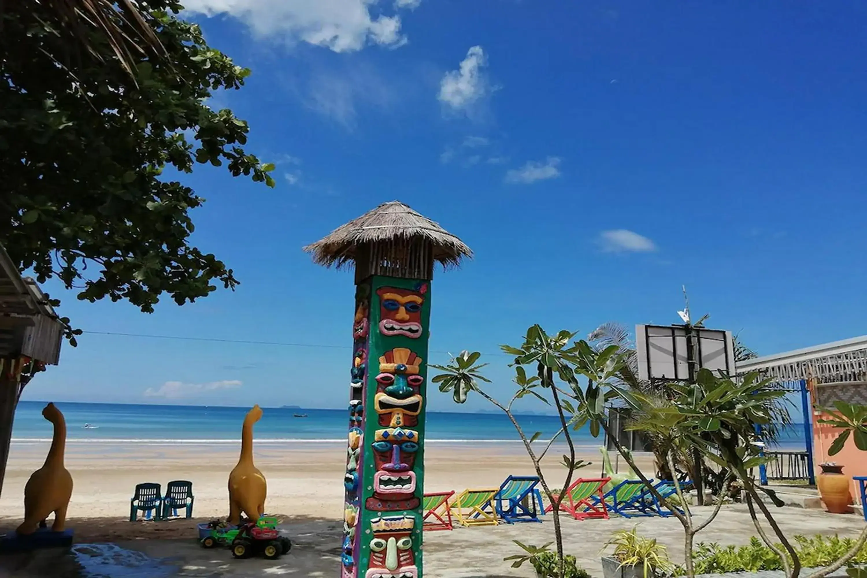 Sea view in Chaba Bungalows Sea view in Chaba Bungalows