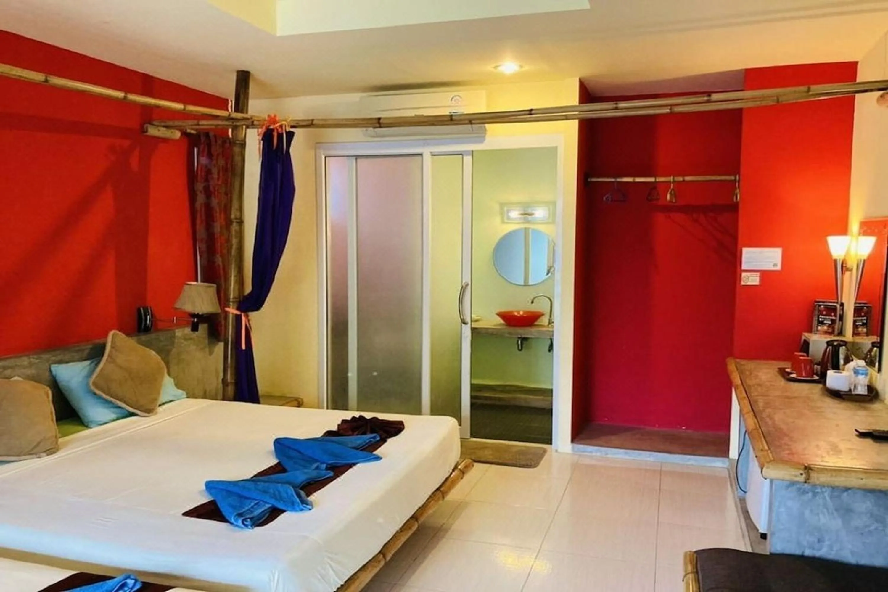 Bed in Chaba Bungalows